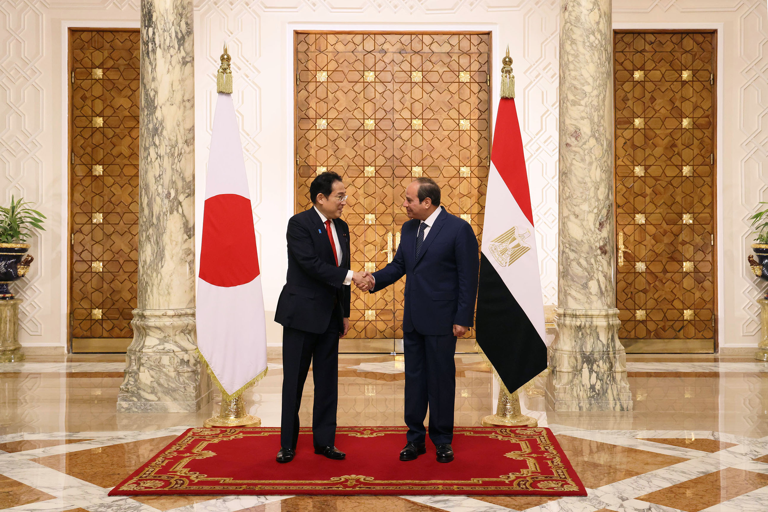 Japan-Egypt Summit Meeting (2)