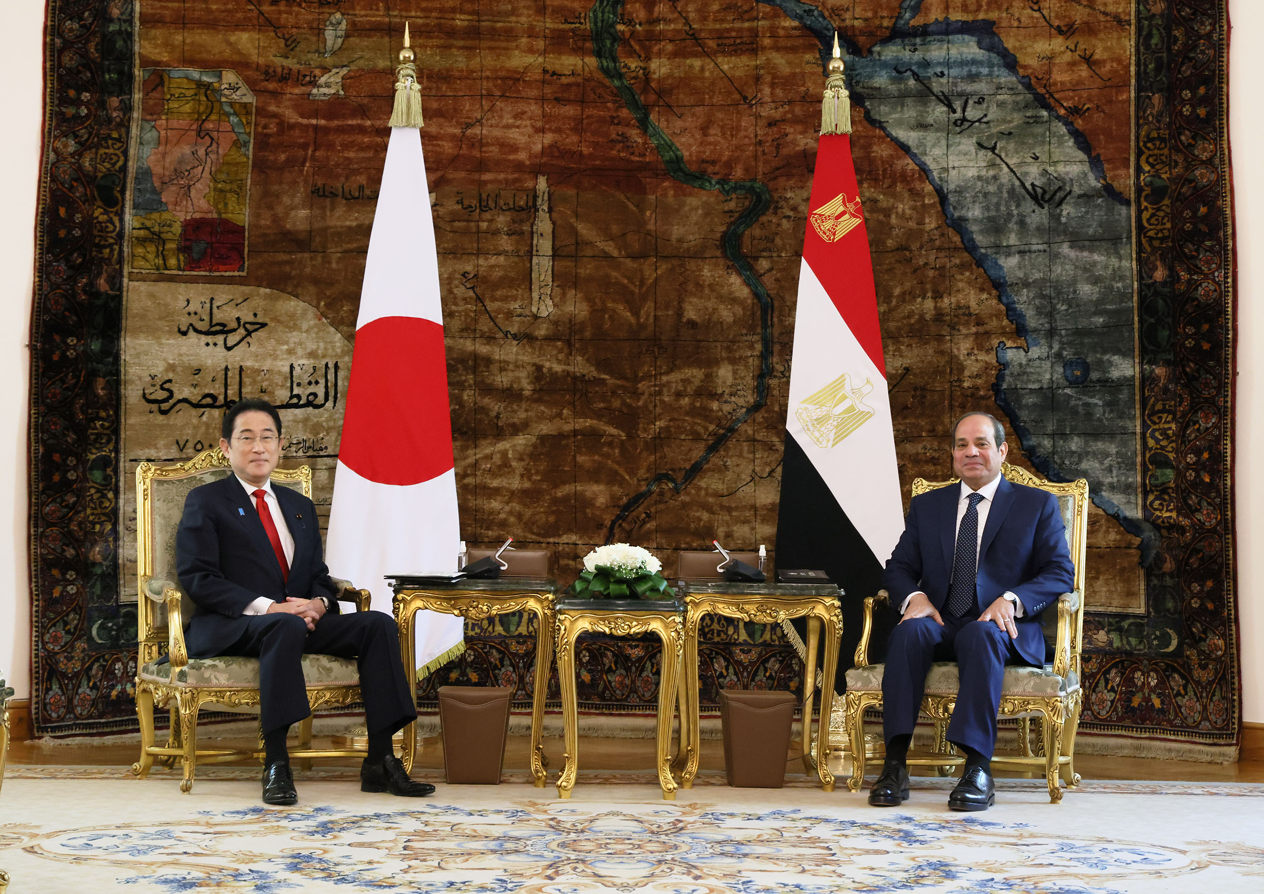 Japan-Egypt Summit Meeting (3)