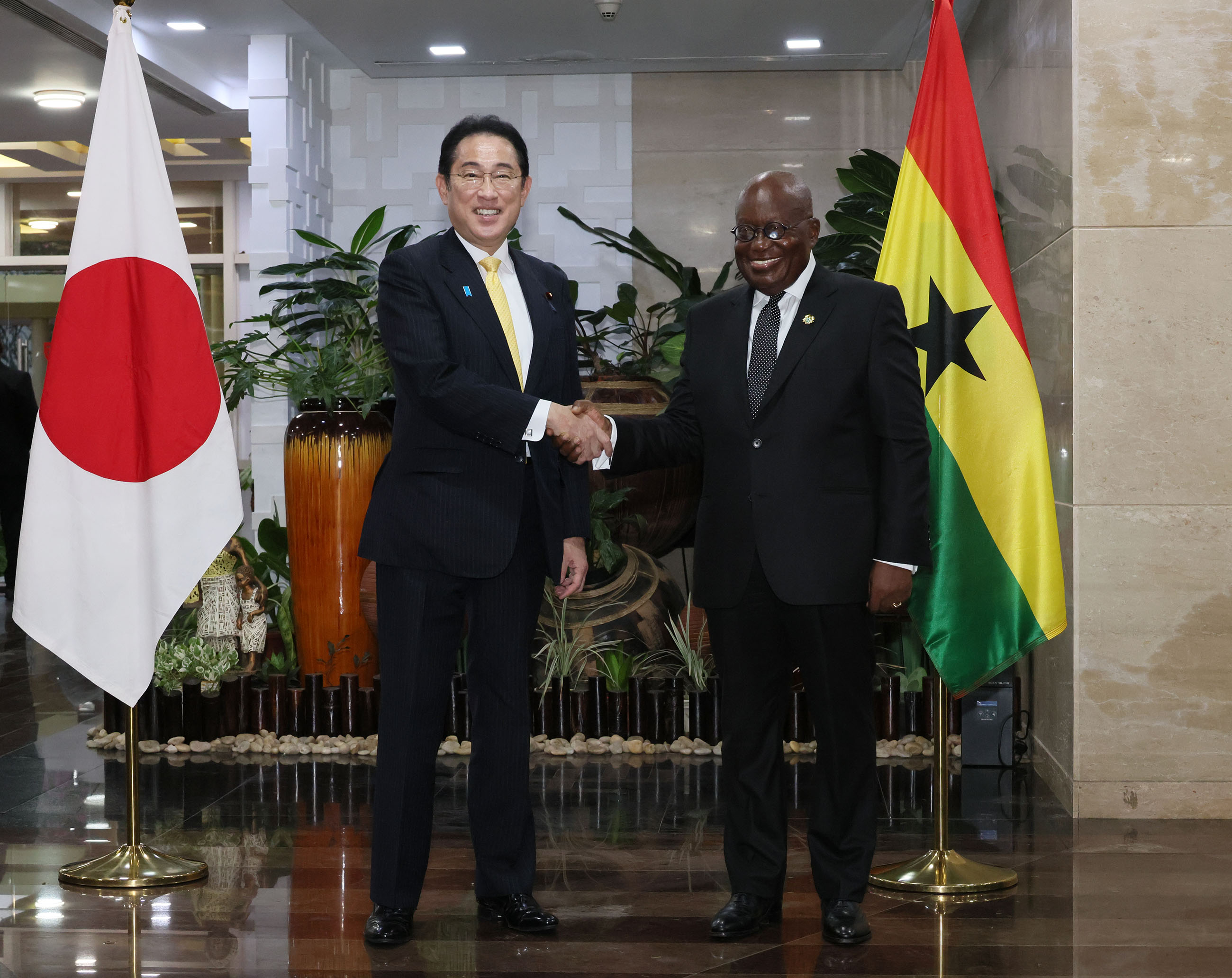 Japan-Ghana Summit Meeting (1)
