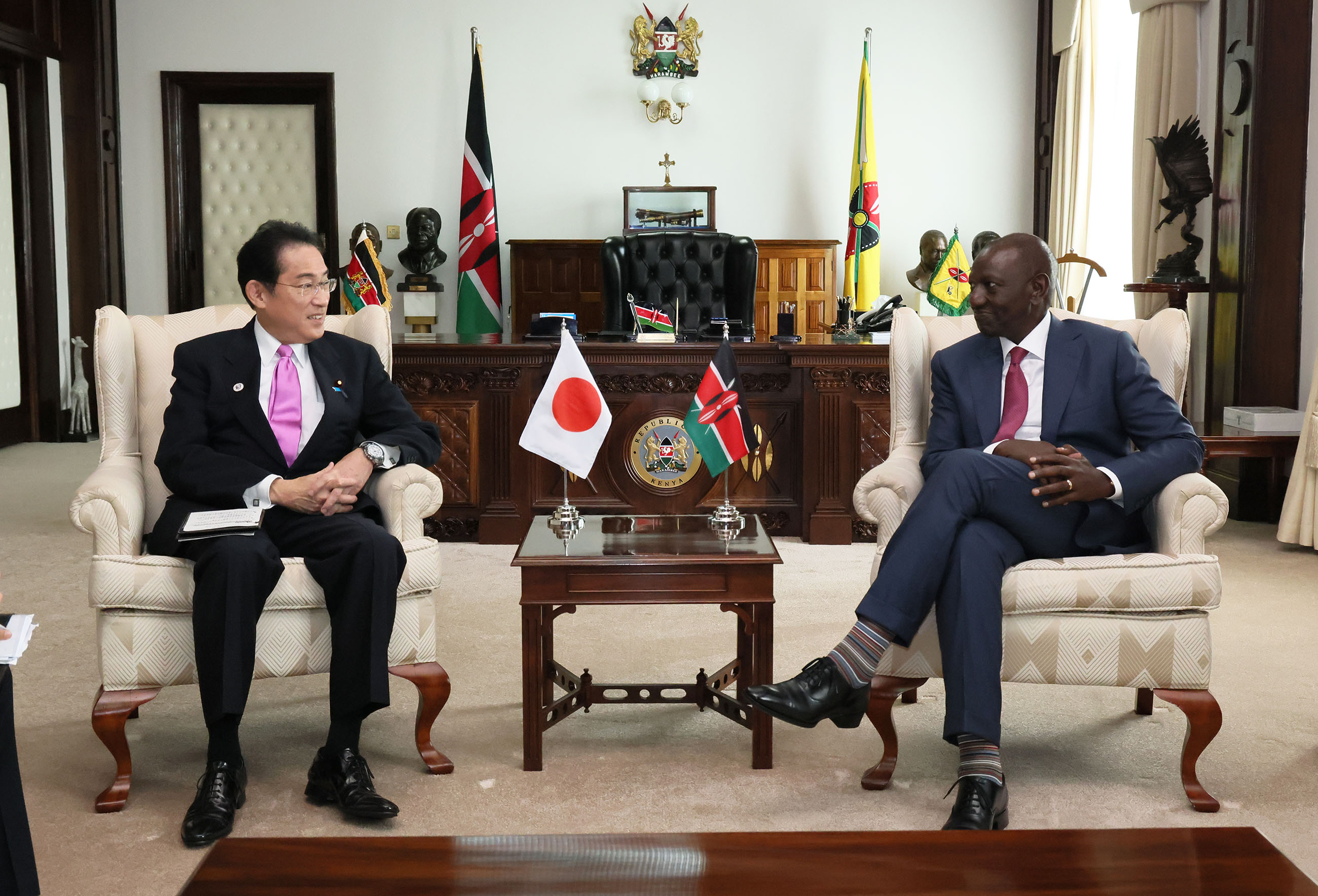 Japan-Kenya Summit Meeting (1)