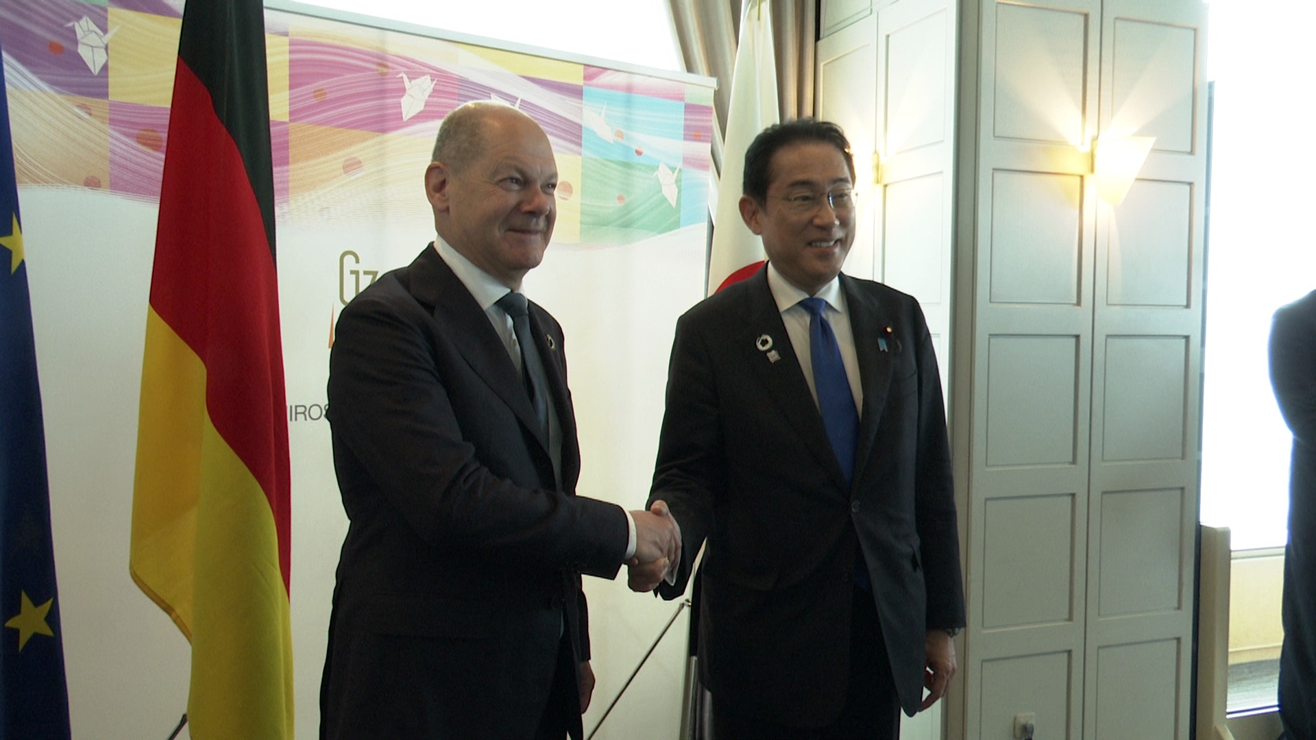 G7 Hiroshima Summit (First Day): Japan-Germany Summit Meeting