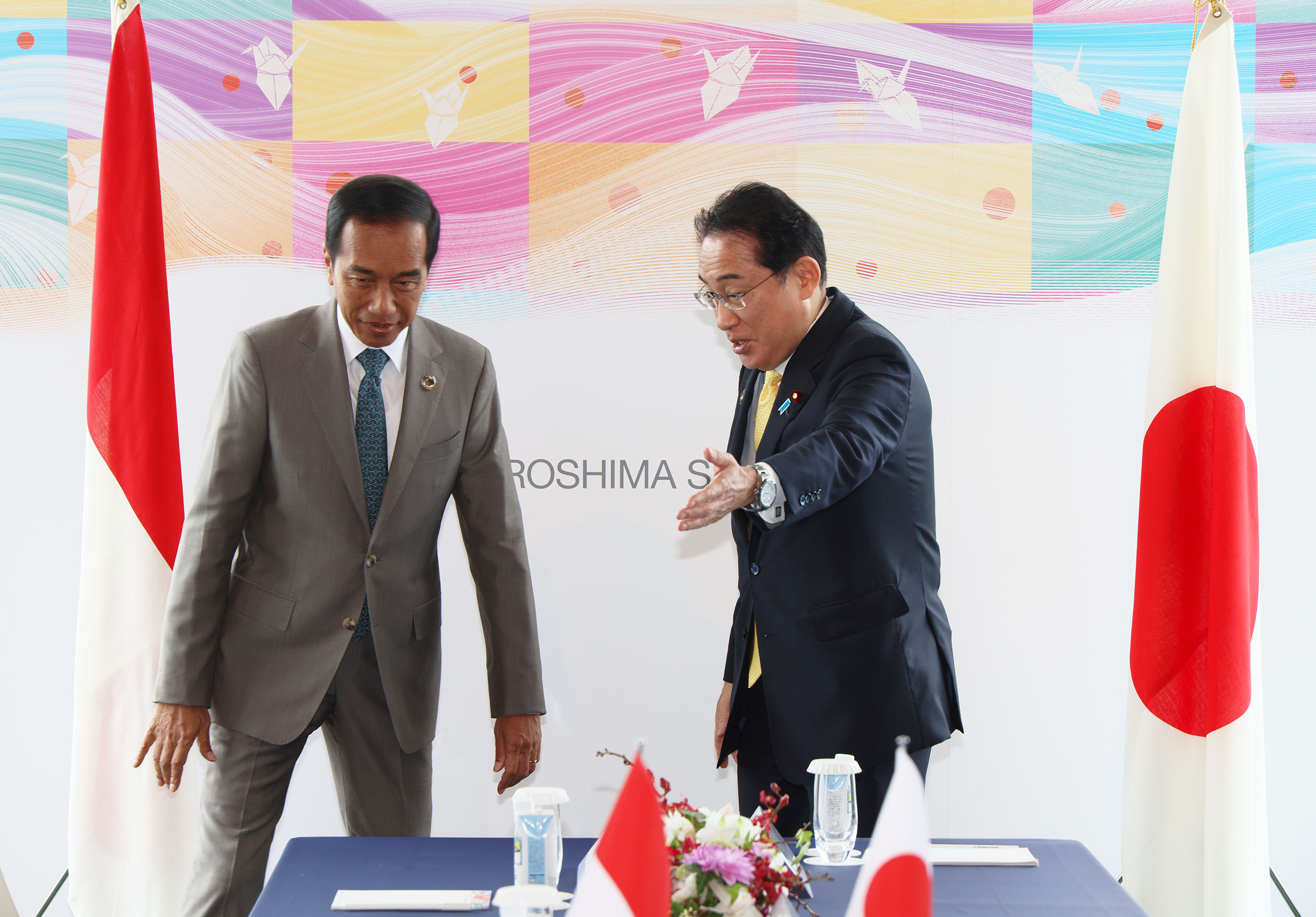 Japan-Indonesia Summit Meeting (2)