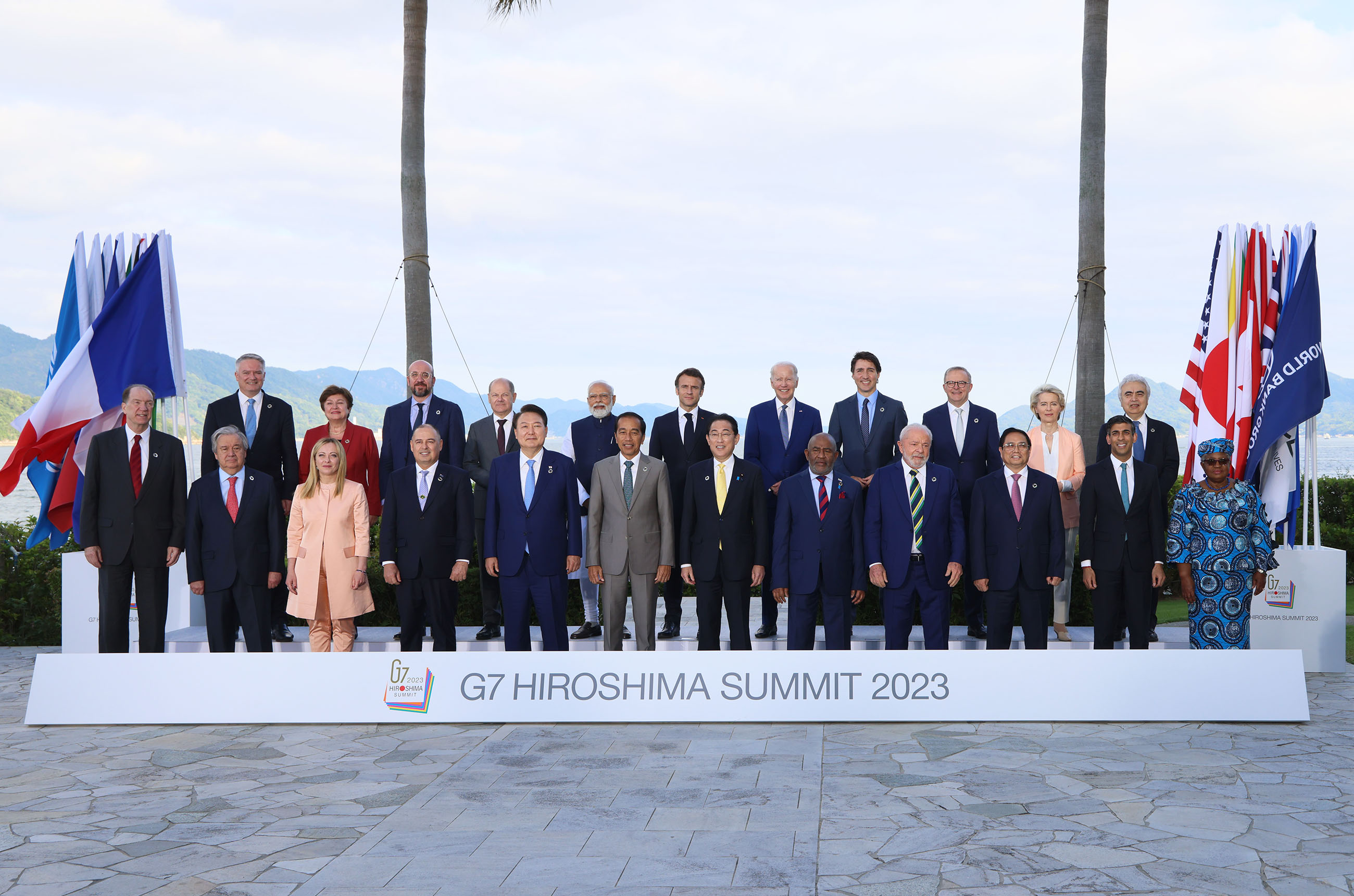 G7 Hiroshima Summit (Second Day): Events with the Invited Countries and Others
