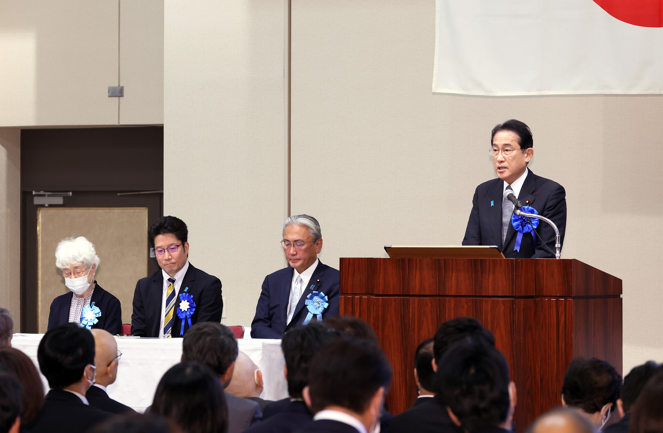 Prime Minister Kishida delivering an address (2)