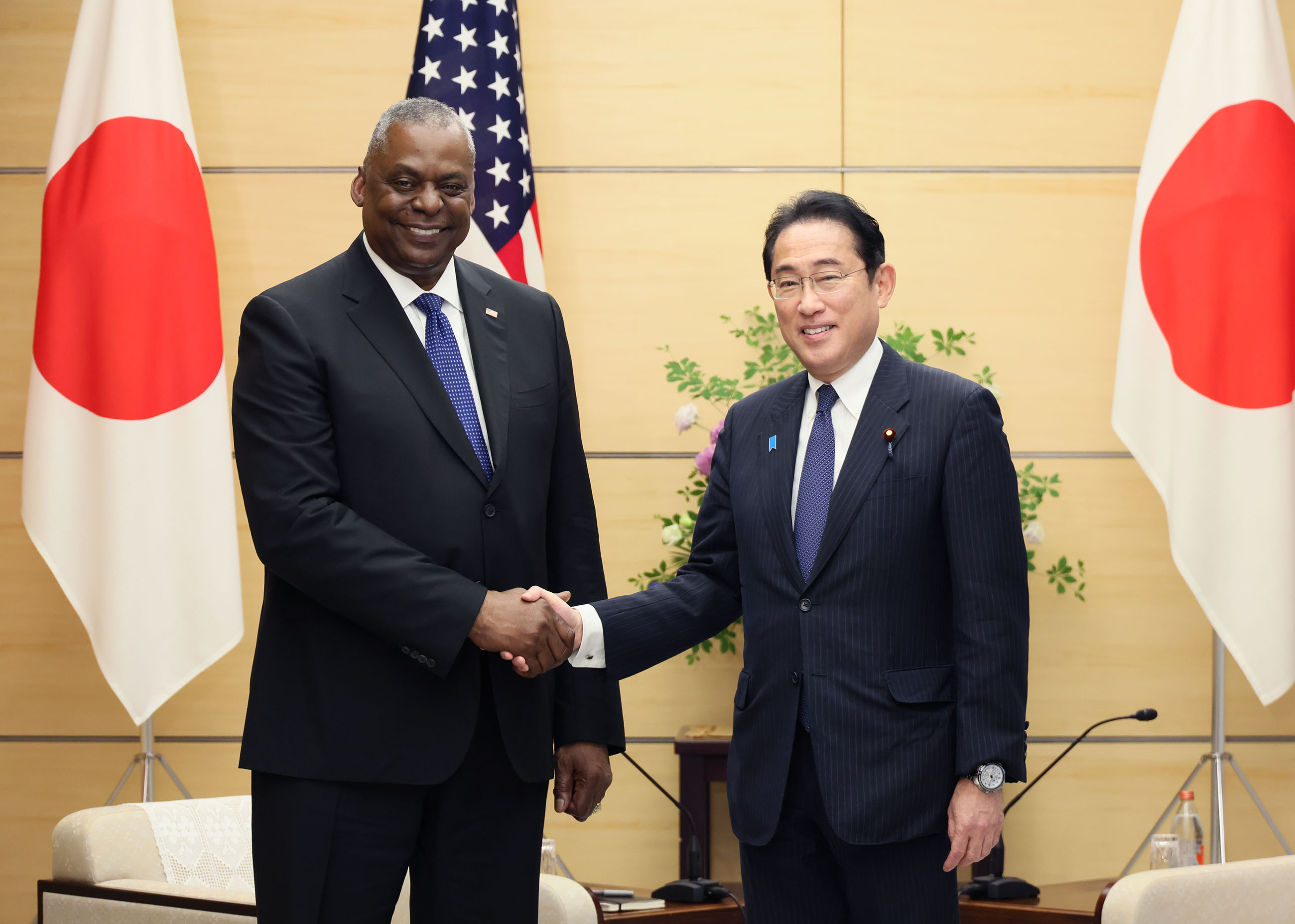 Courtesy Call from Secretary of Defense Lloyd Austin of the United States