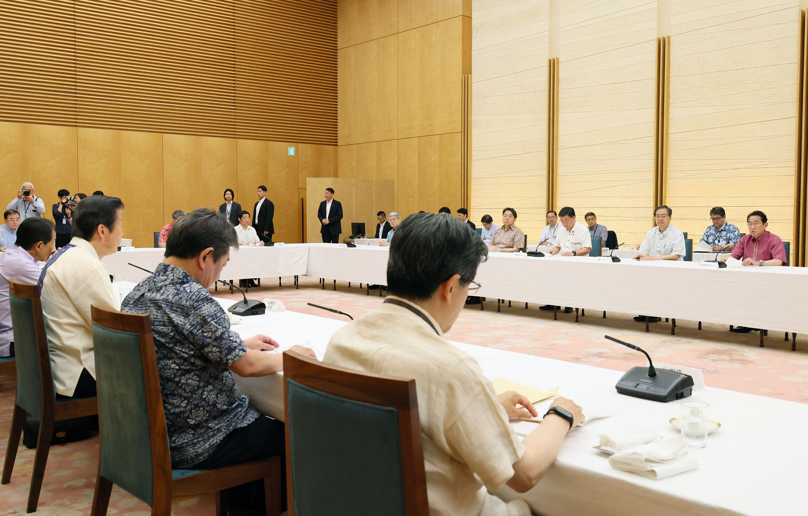 Liaison Meeting of the Government and Ruling Parties