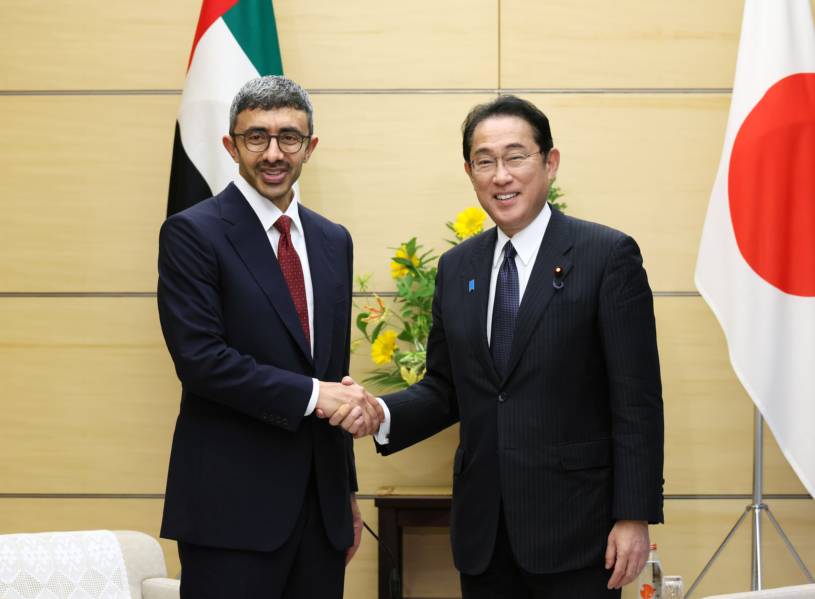 Courtesy Call from Foreign Minister Sheikh Abdullah bin Zayed Al Nahyan of the United Arab Emirates