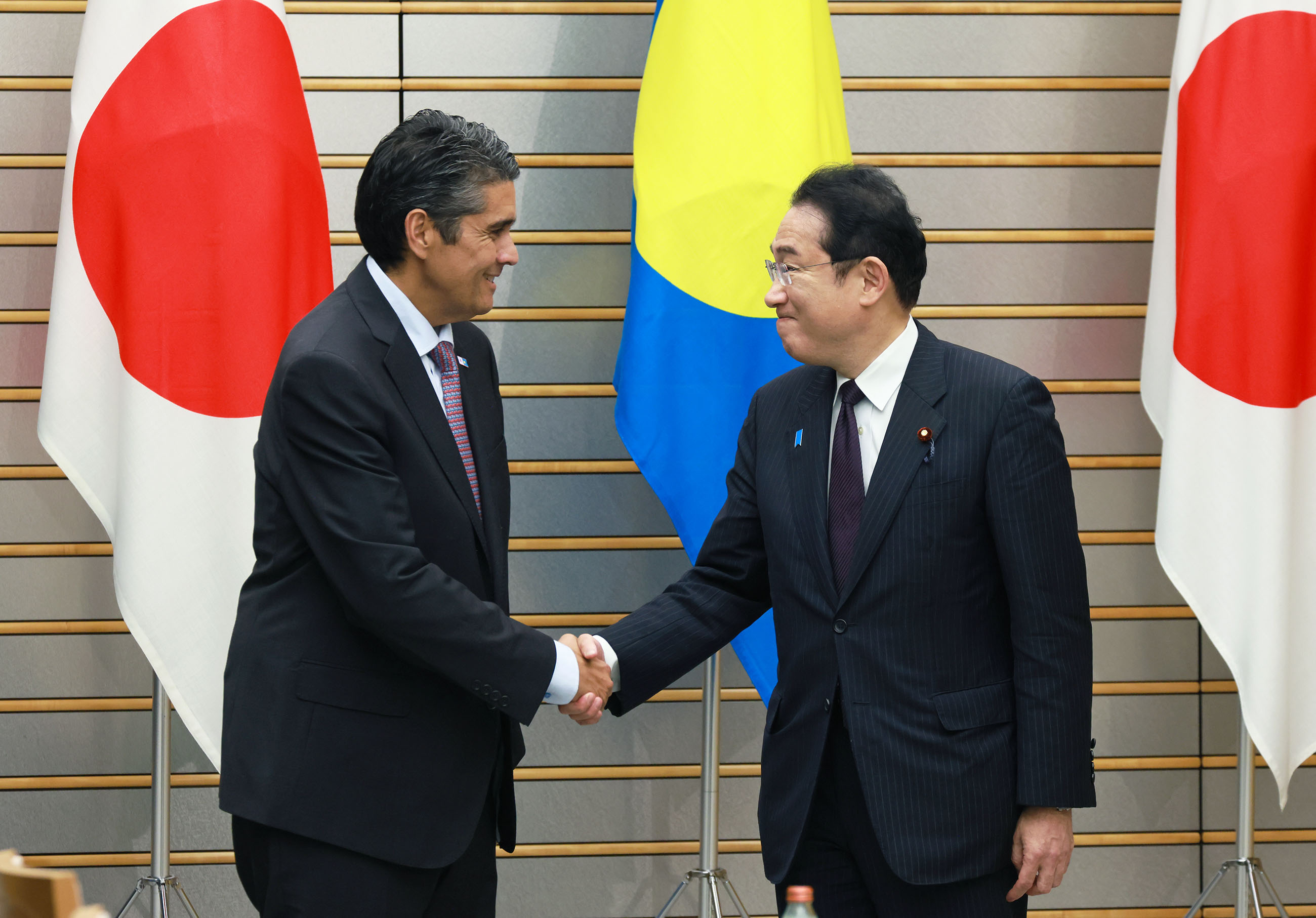 Japan-Palau summit meeting (2)