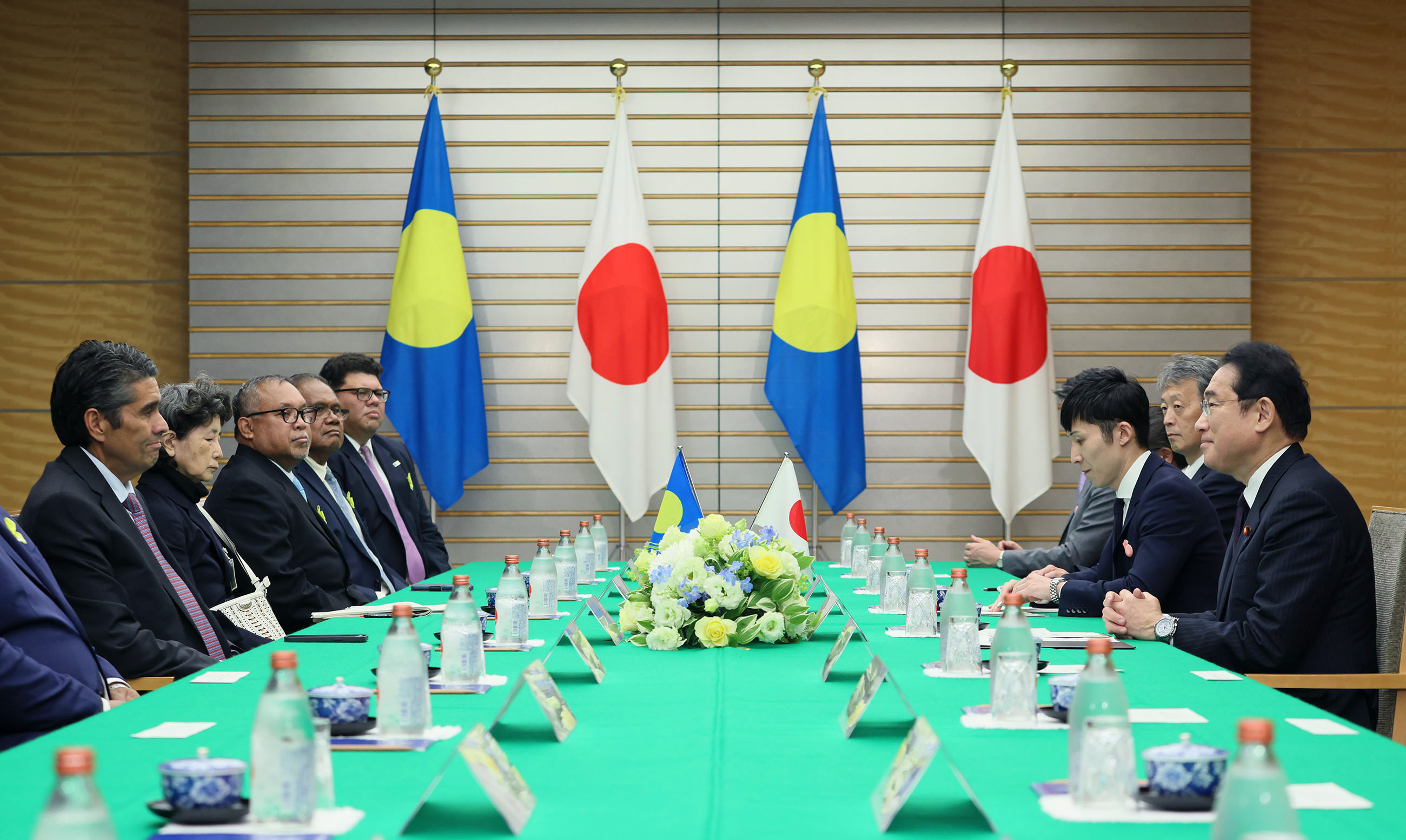 Japan-Palau summit meeting (4)