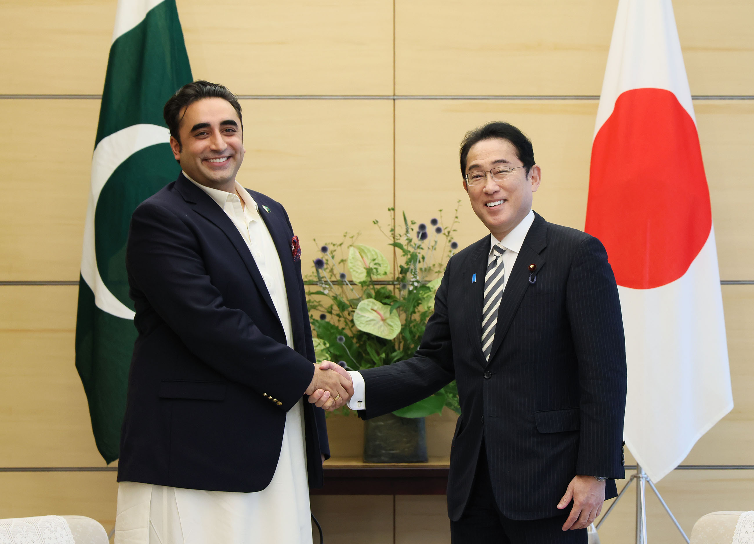 Courtesy Call from Foreign Minister Bilawal Bhutto Zardari of Pakistan