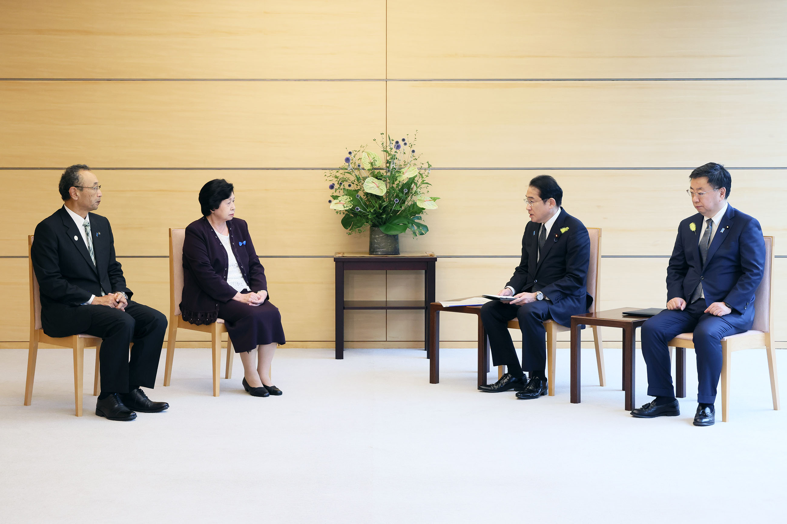 Prime Minister Kishida holding a meeting (4)