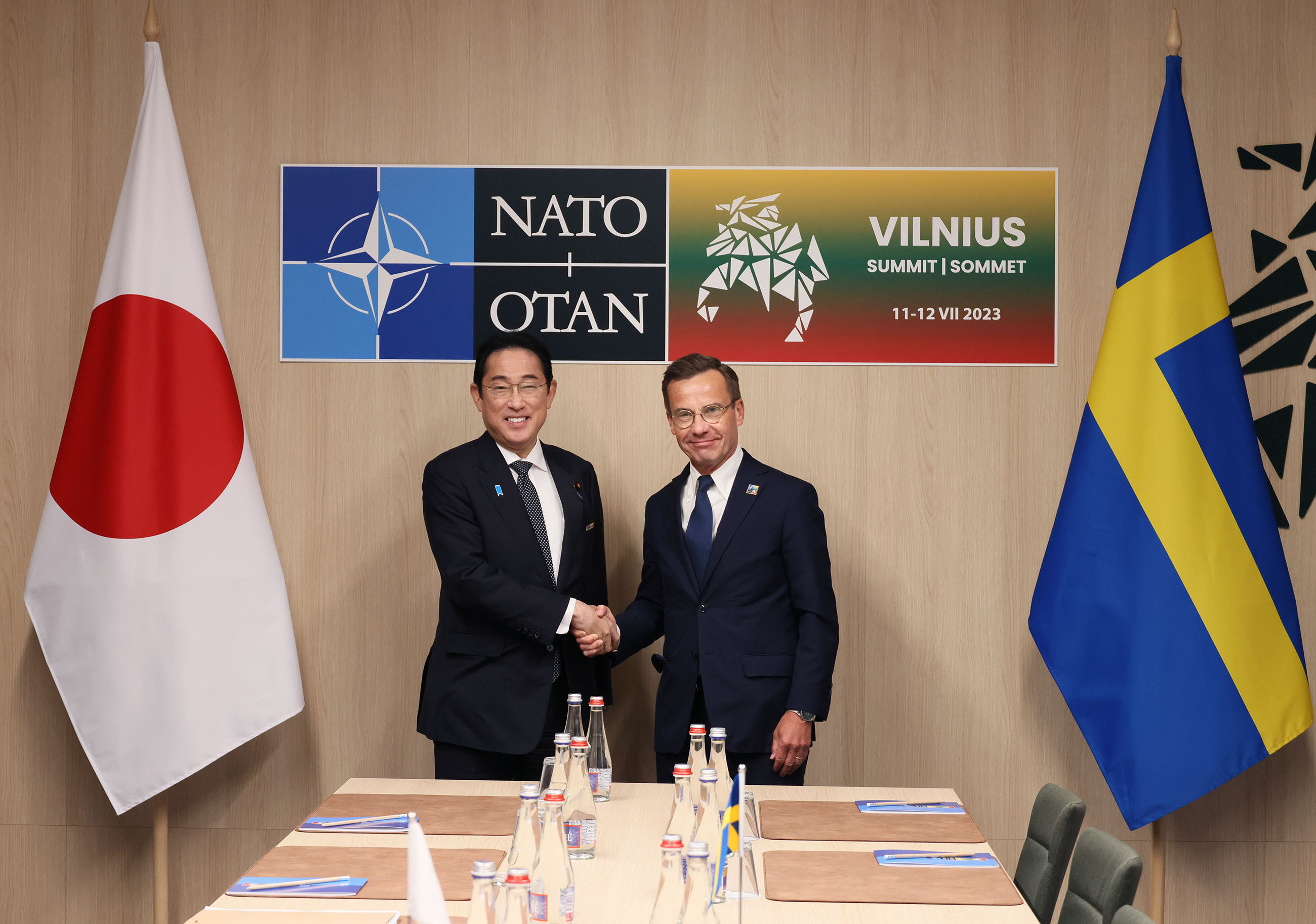 Japan-Sweden Summit Meeting