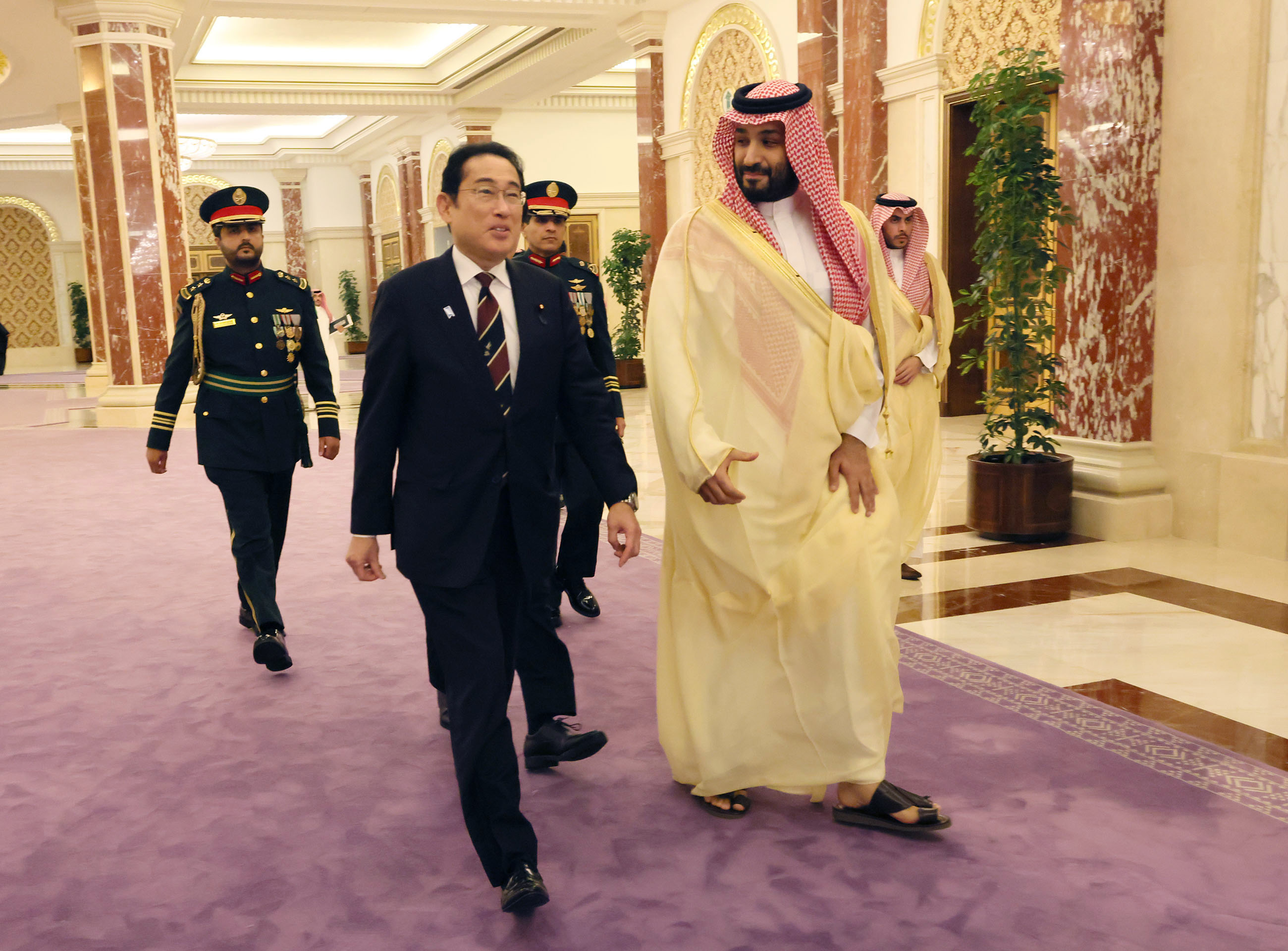 Japan-Saudi Arabia summit meeting (2)