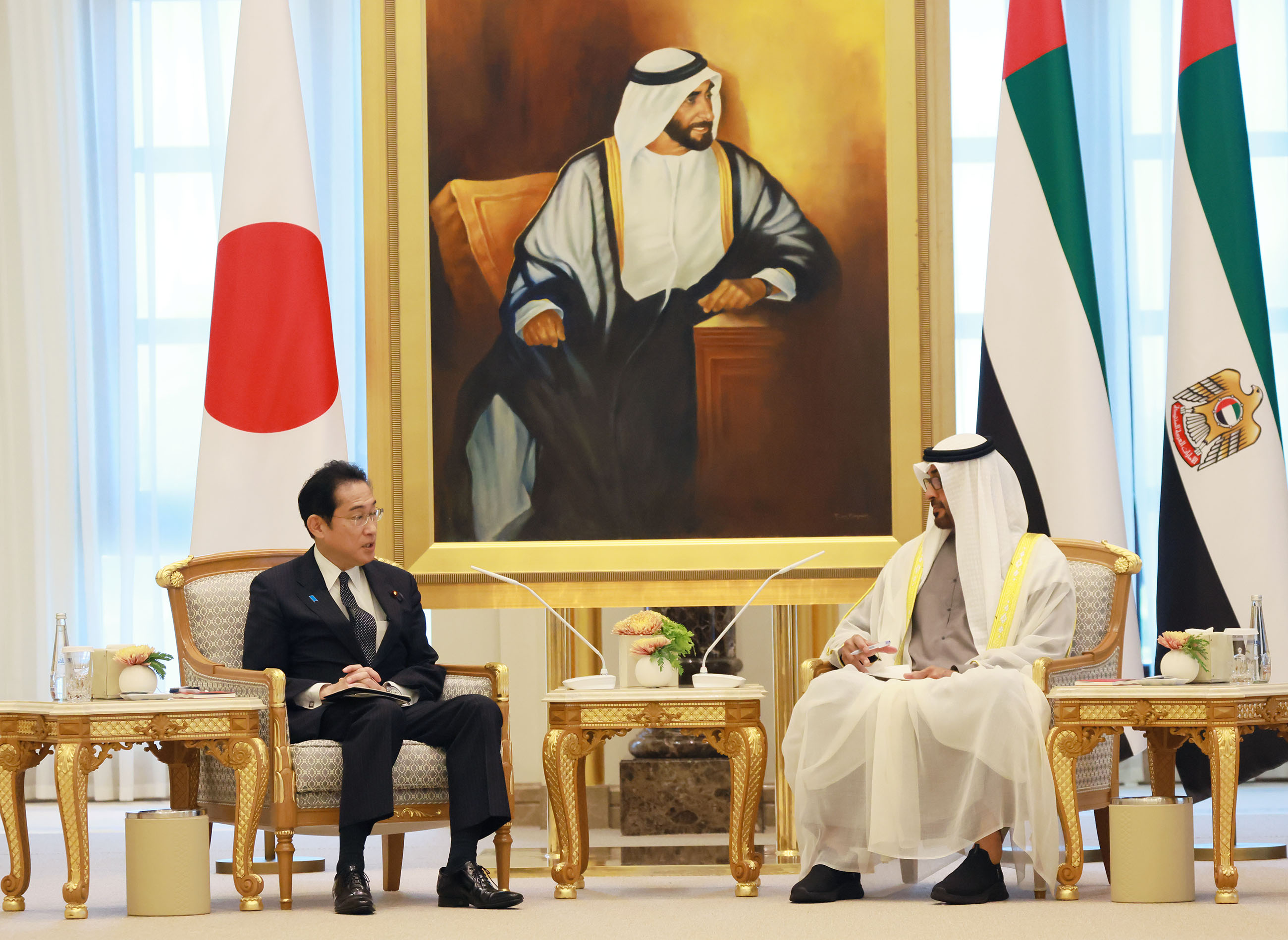 Japan-UAE summit meeting (1)