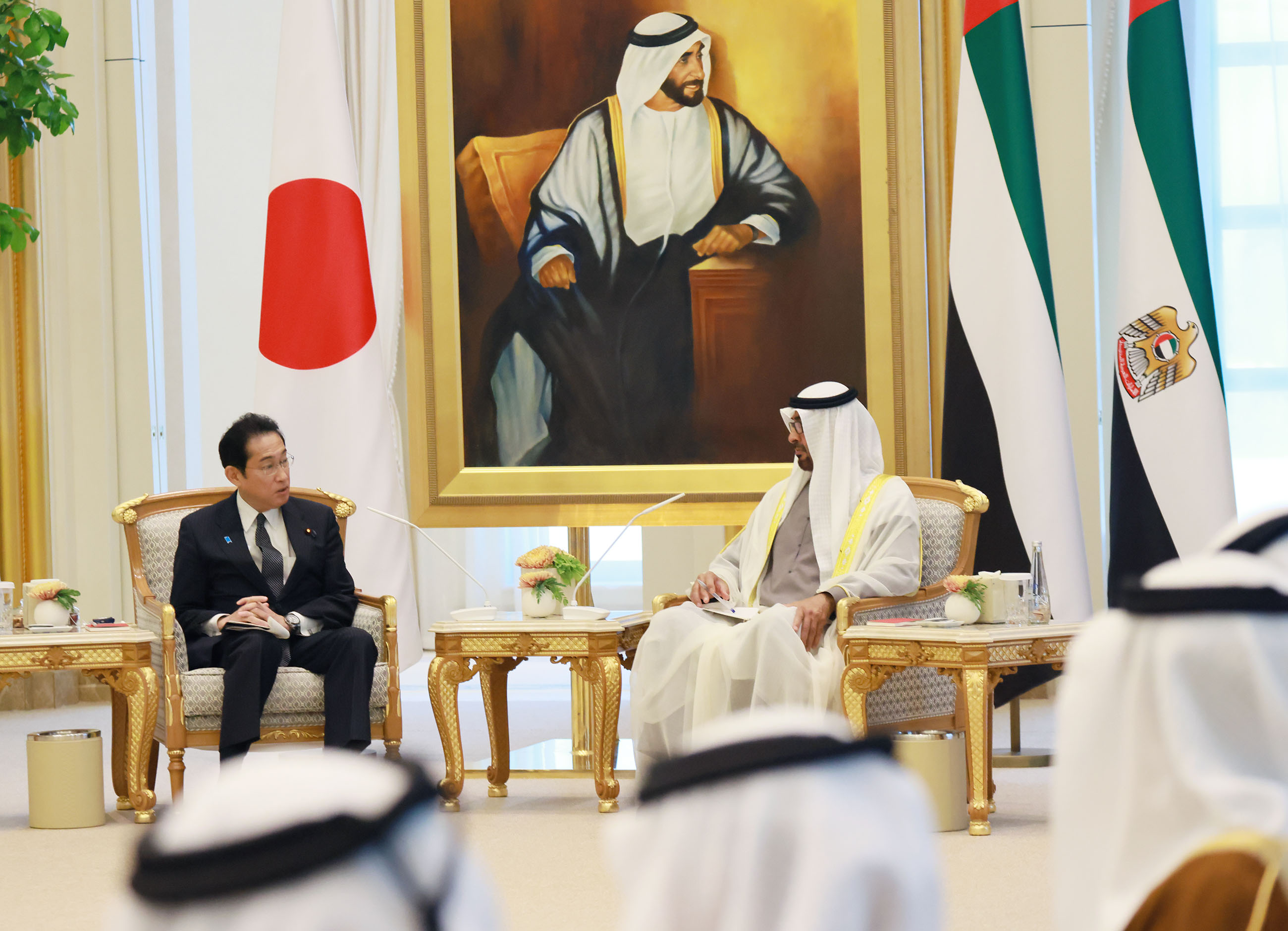 Japan-UAE summit meeting (3)