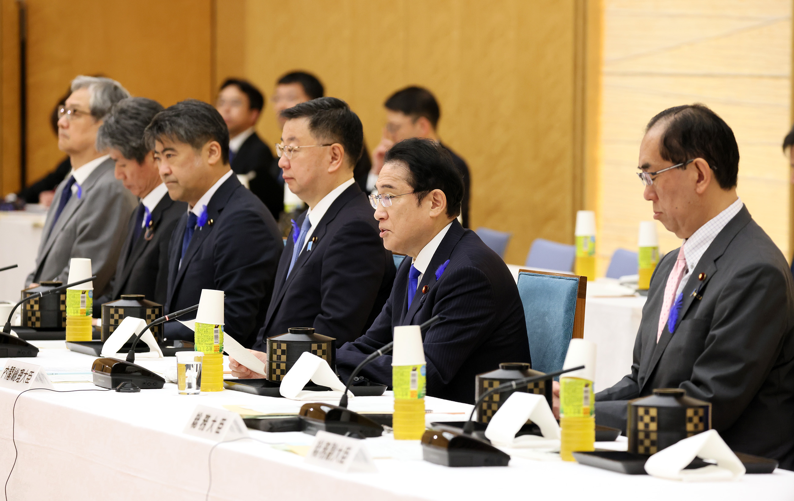 Meeting with Chairpersons of Prefectural Assemblies