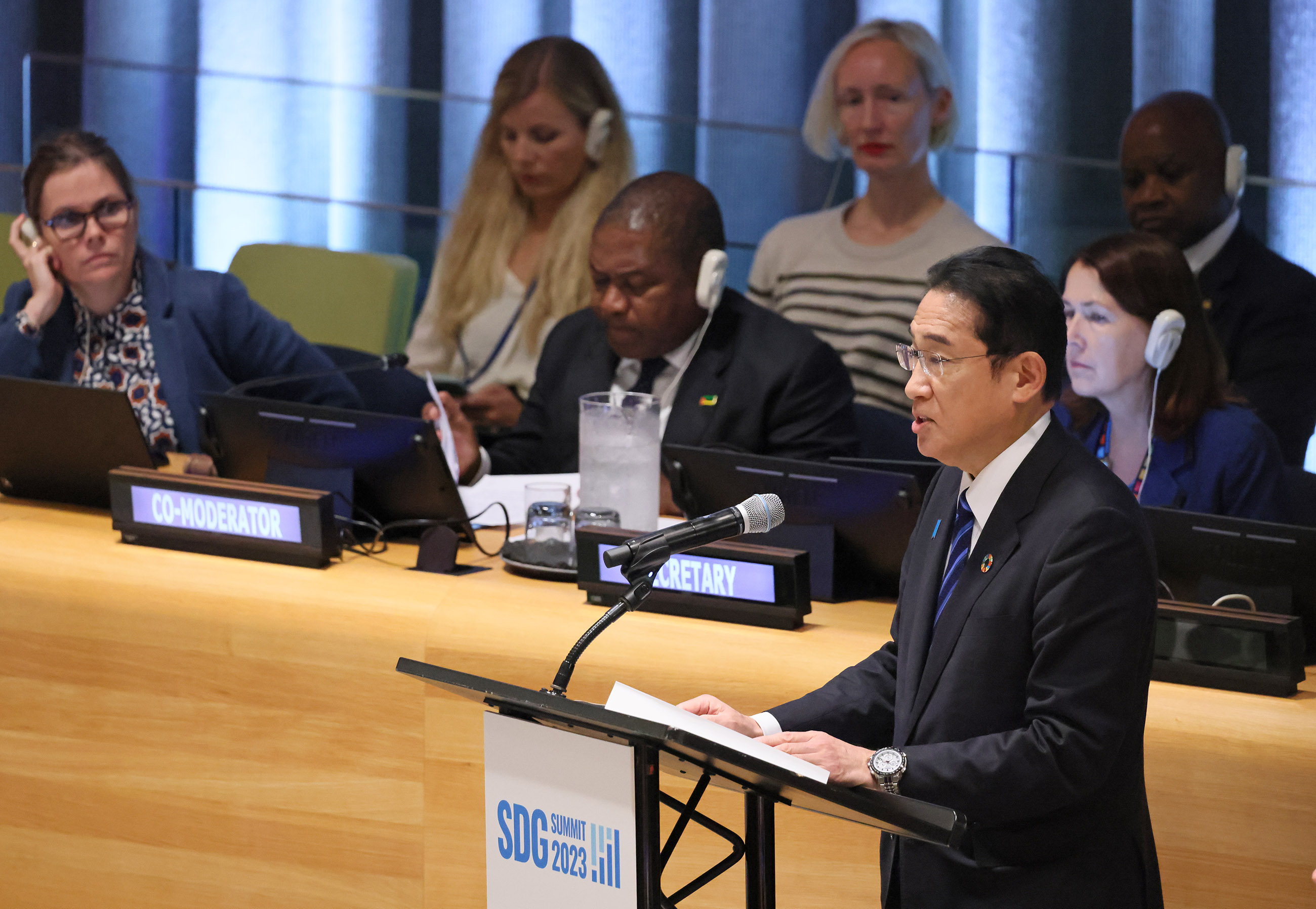 Prime Minister Kishida attending the SDG Summit (4)
