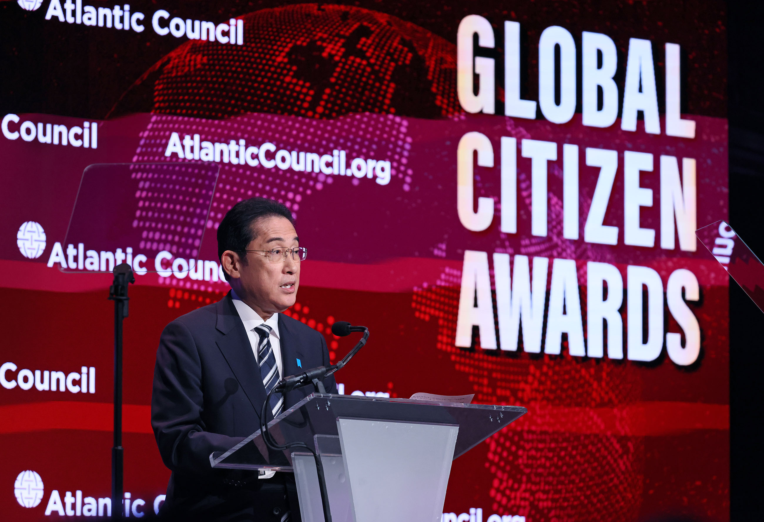 Prime Minister Kishida attending the Atlantic Council’s Global Citizenship Awards annual gala (5)