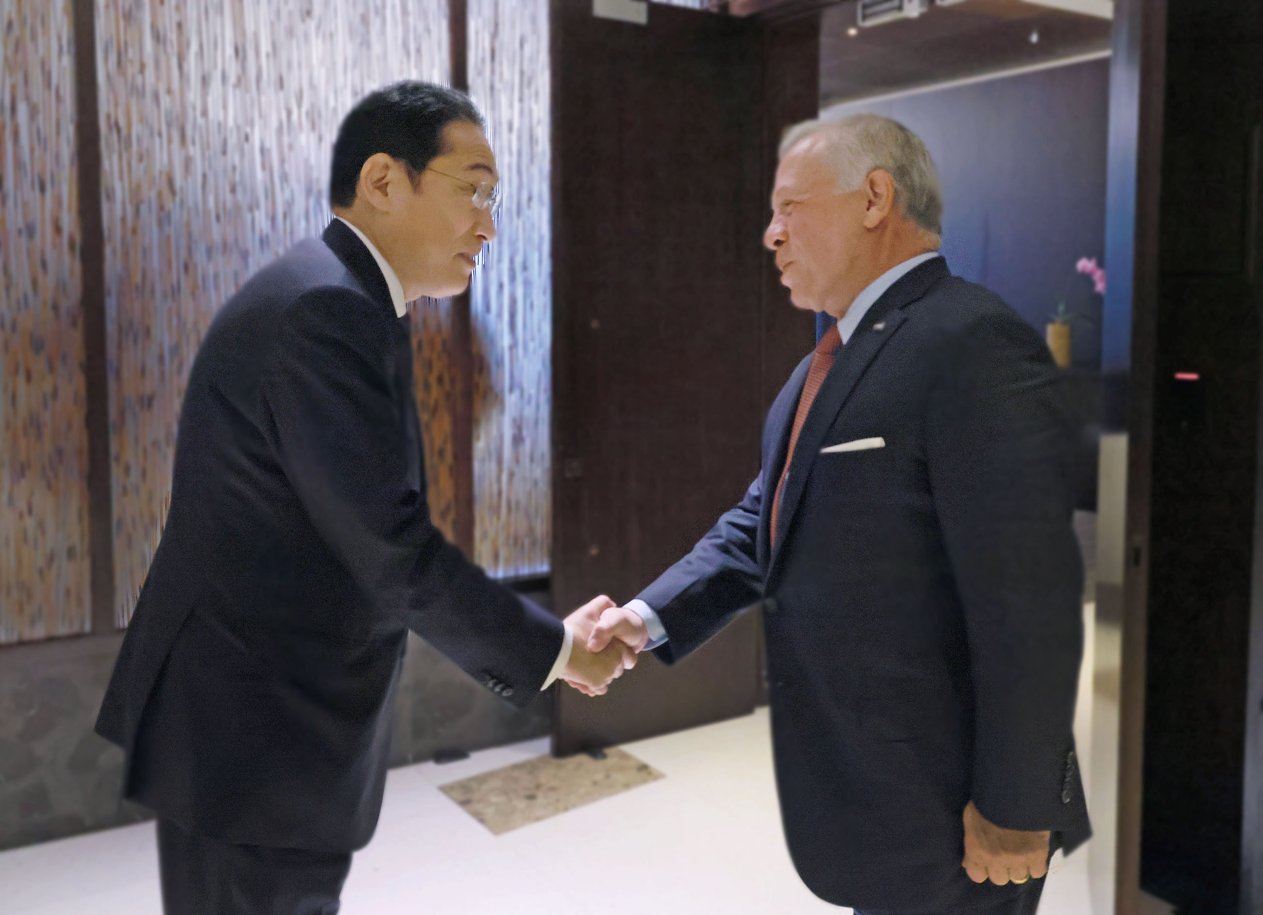 Japan-Jordan Summit Meeting (1)