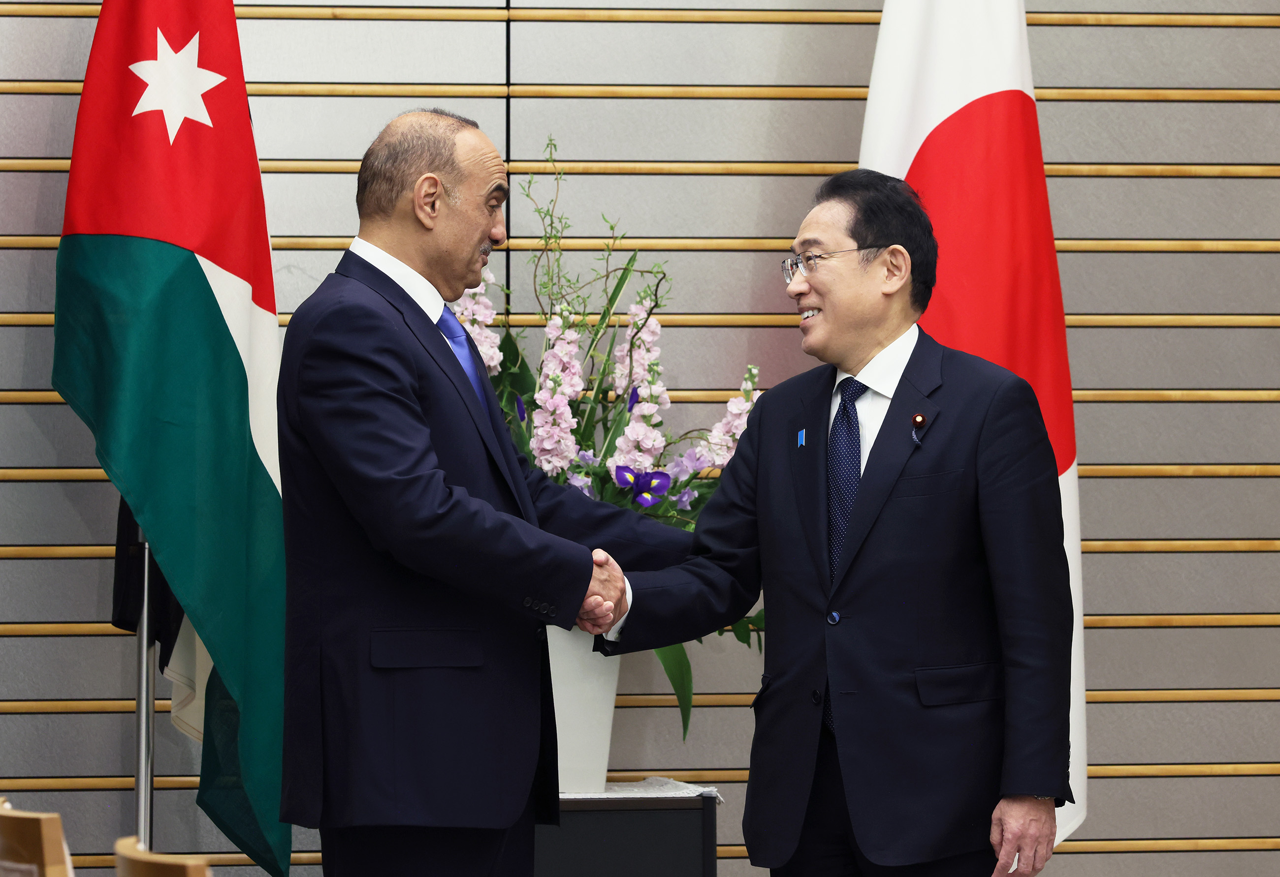 Japan-Jordan summit meeting (2)