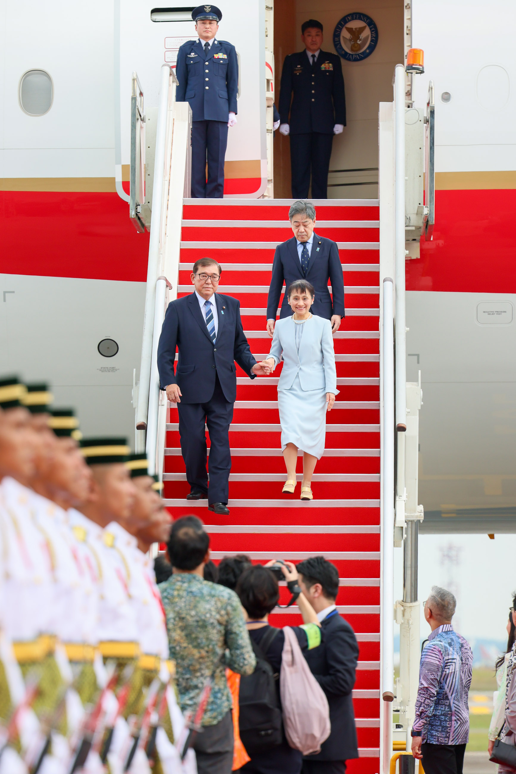 Mrs. Ishiba arriving in Kuala Lumpur (2)