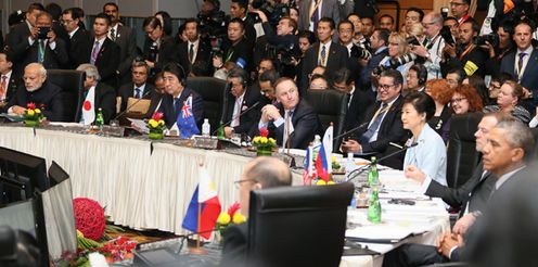 Photograph of the East Asia Summit Meeting (2)