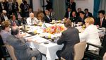 Photograph of the Prime Minister attending the meeting of leaders of the G-4 countries (1): Pool Photo