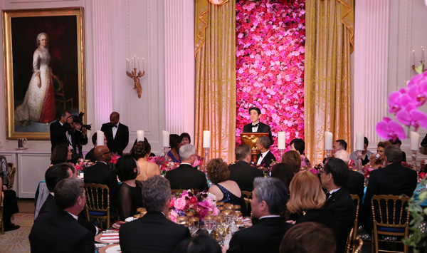 Photograph of the state dinner (3)