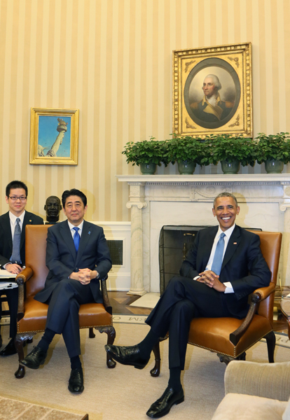 Photograph of the Japan-United States Summit Meeting (2)