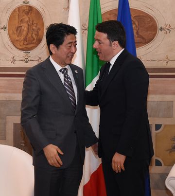 Photograph of the Japan-Italy Summit Meeting (2)