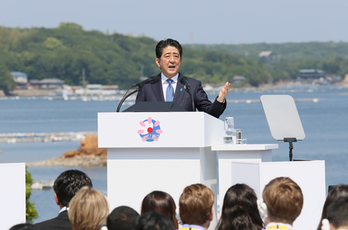 Photograph of the G7 Presidency press conference (2)