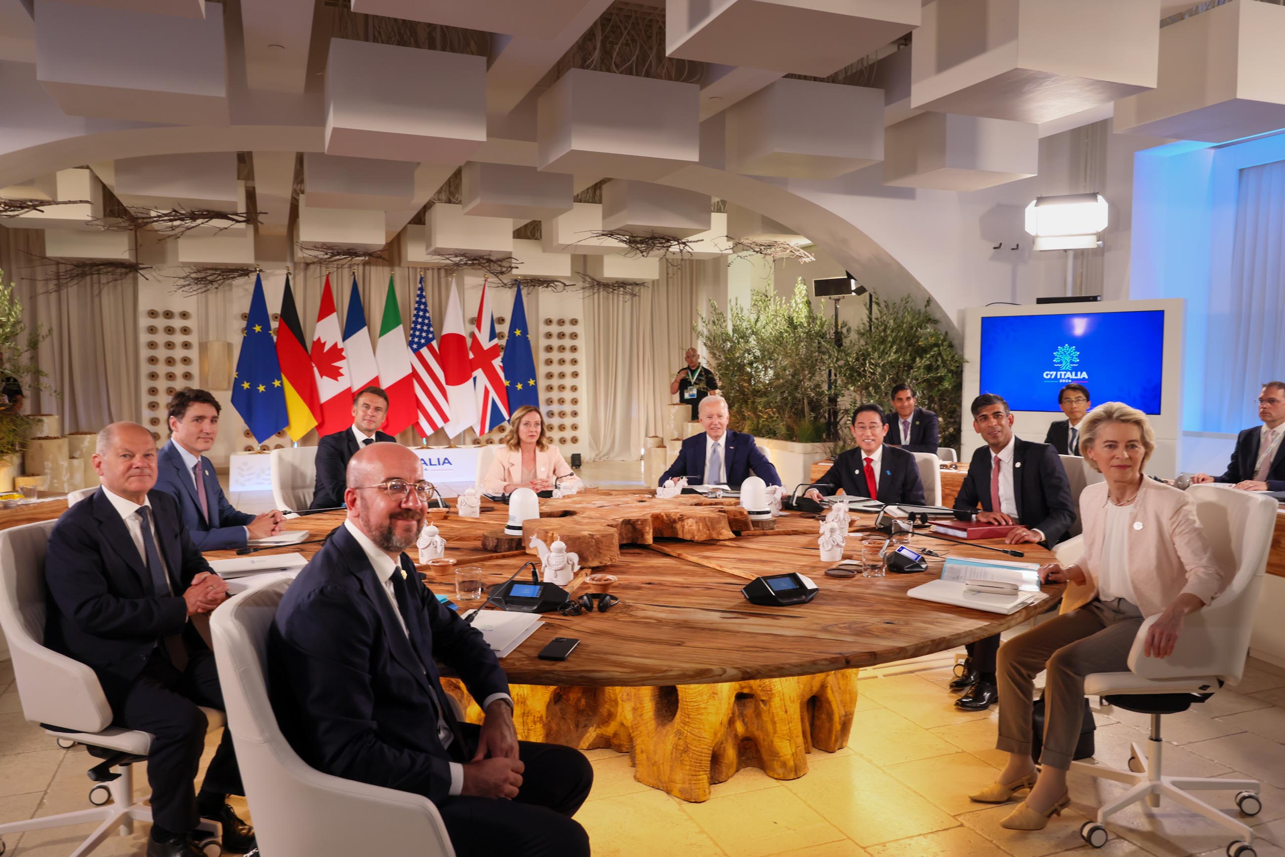 G7 Summit in Apulia and Bilateral Summit Meetings: First Day
