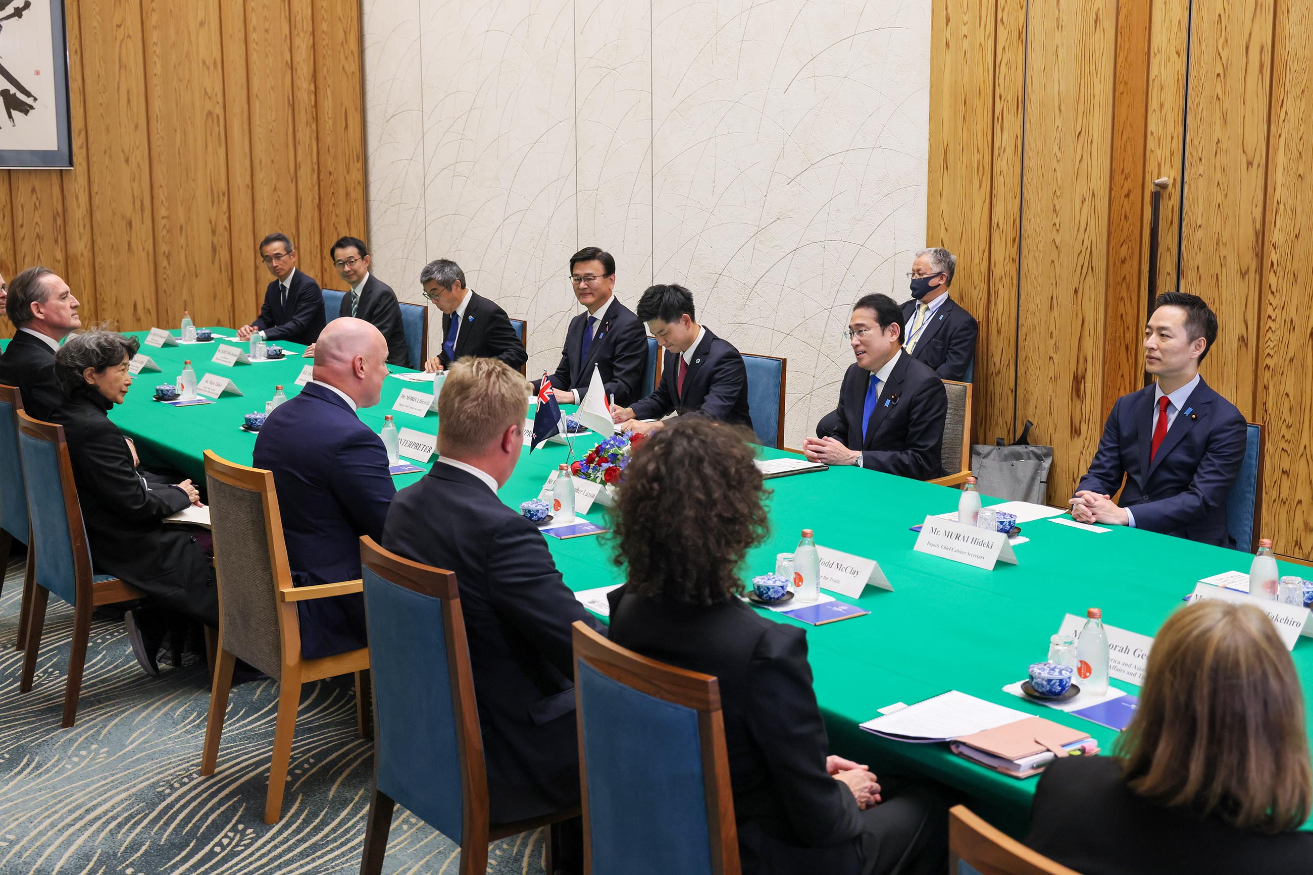 Japan-New Zealand Summit Meeting (4)