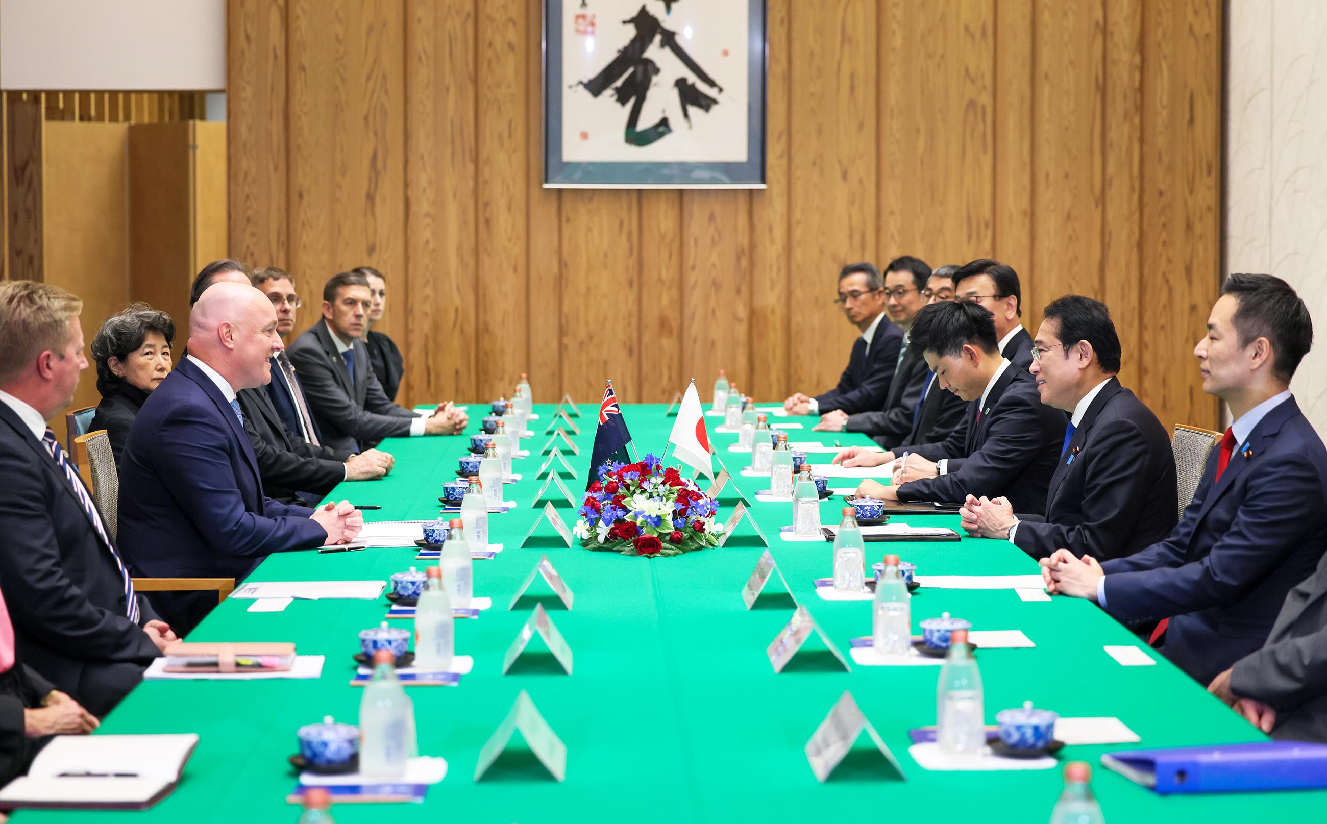 Japan-New Zealand Summit Meeting (5)