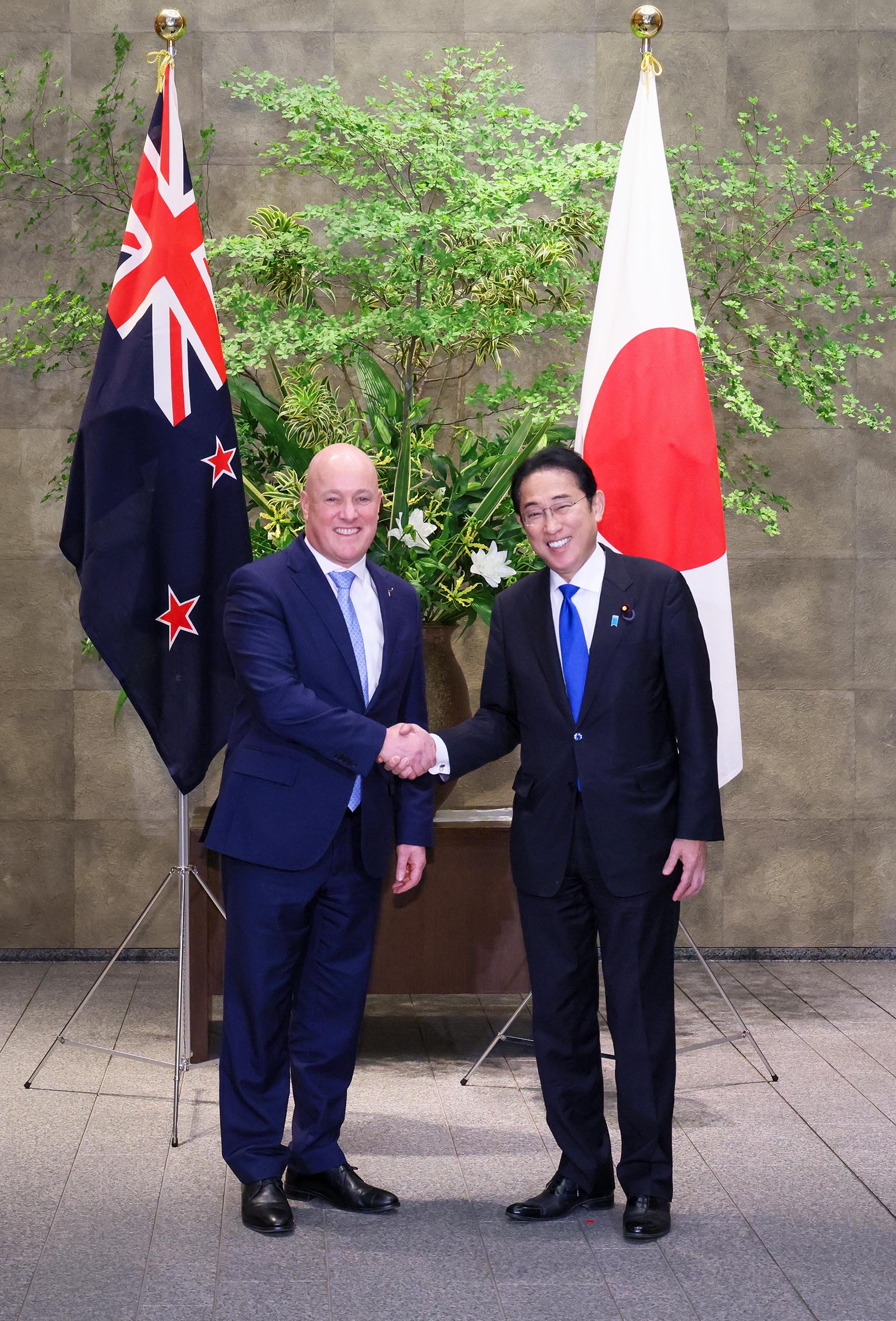 Japan-New Zealand Summit Meeting (2)
