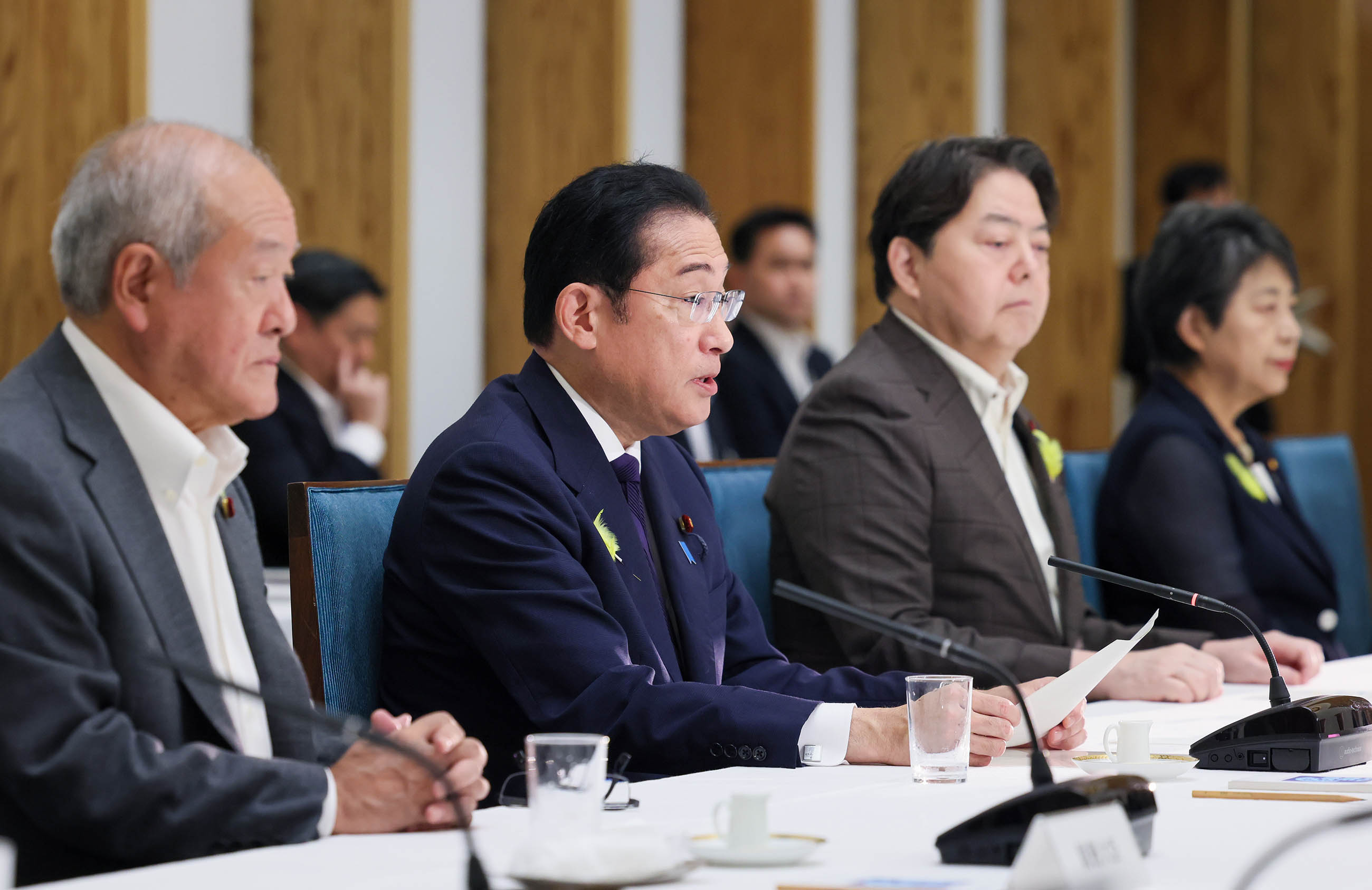 Prime Minister Kishida making remarks (1) 