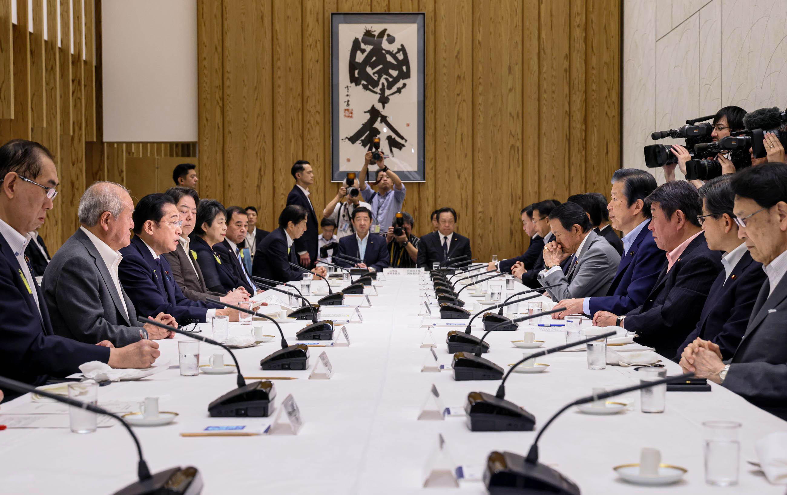 Prime Minister Kishida making remarks (2) 