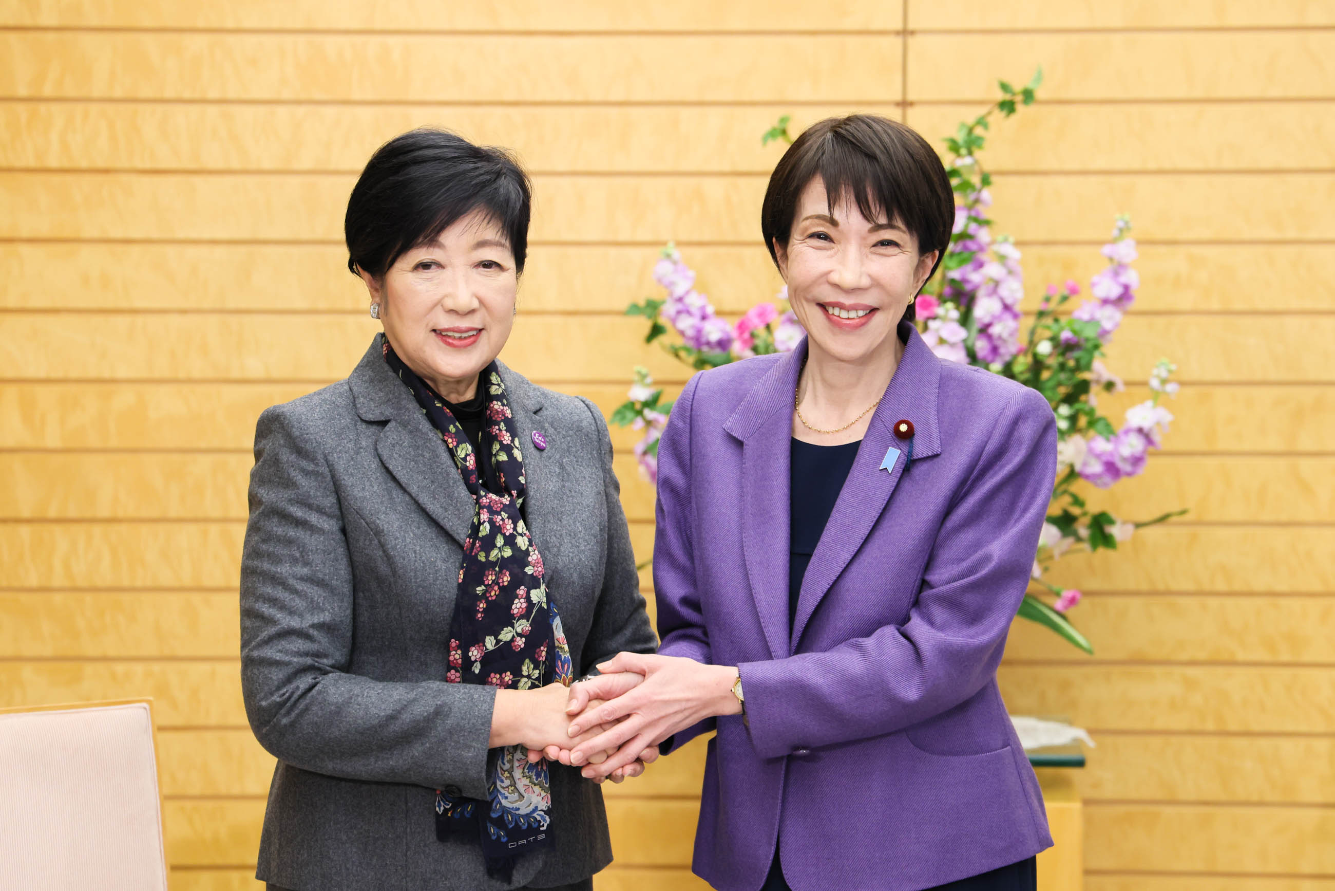 Meeting with the Governor of Tokyo