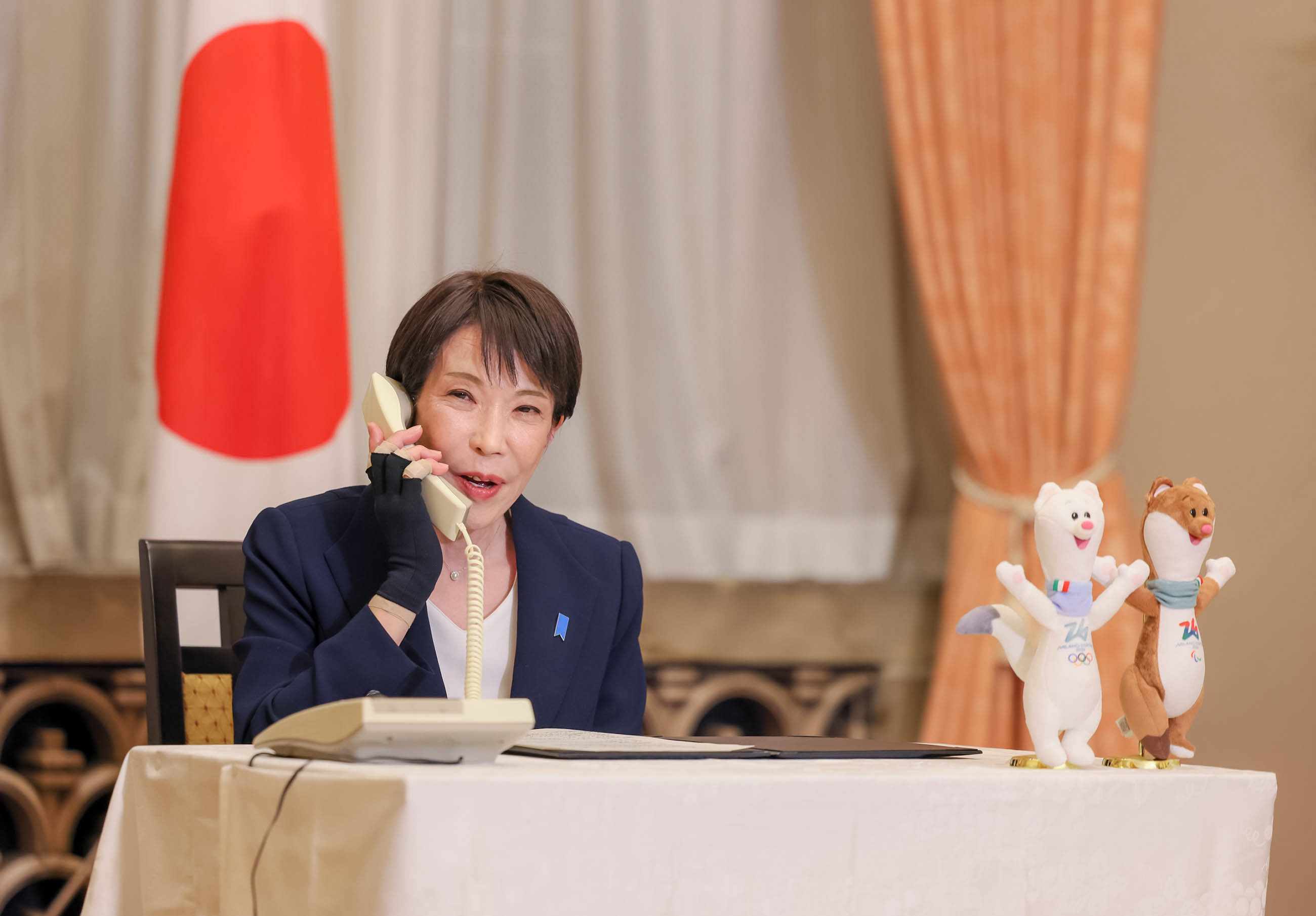 Congratulatory Phone Call to Mr. KIMURA Kira, Who Won a Gold Medal in the Milano Cortina 2026 Winter Olympic Games