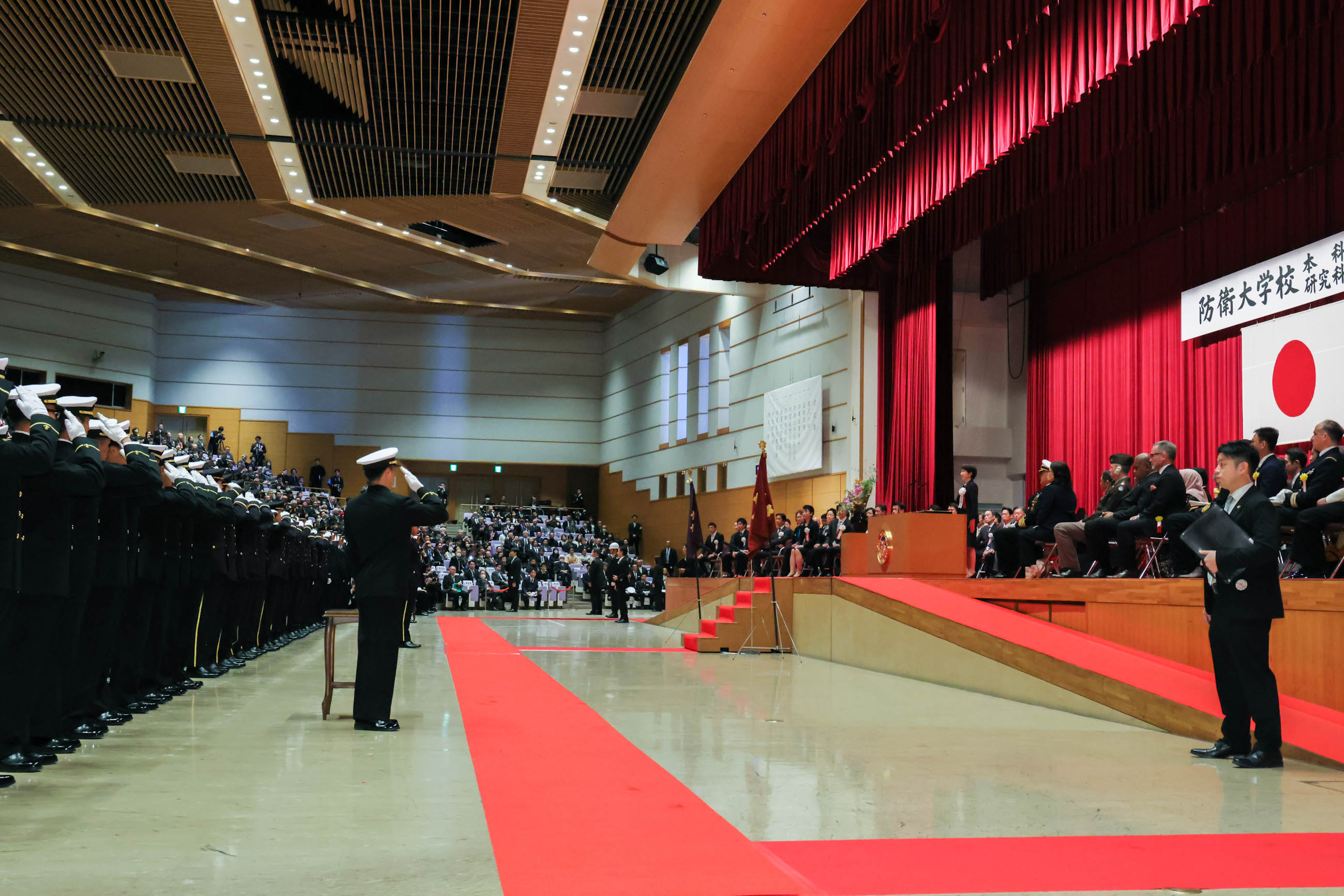 Prime Minister Takaichi attending the Appointment and Oath-taking Ceremony (1)