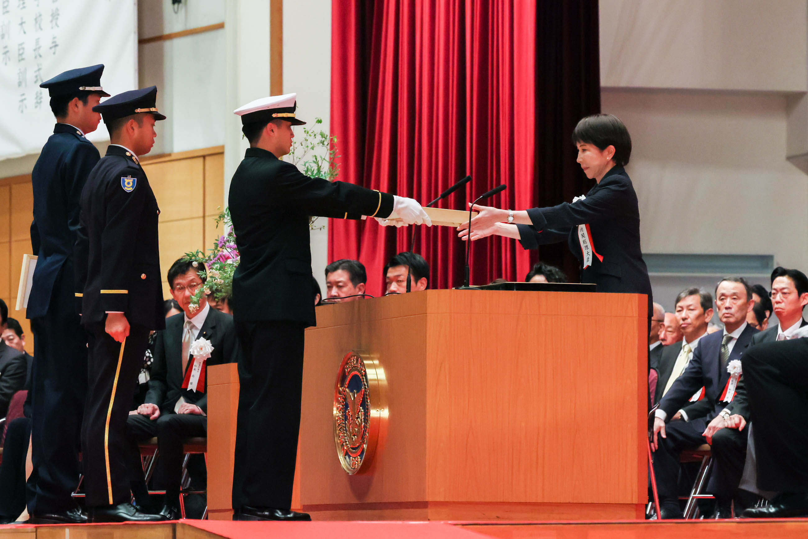 Prime Minister Takaichi attending the Appointment and Oath-taking Ceremony (2)