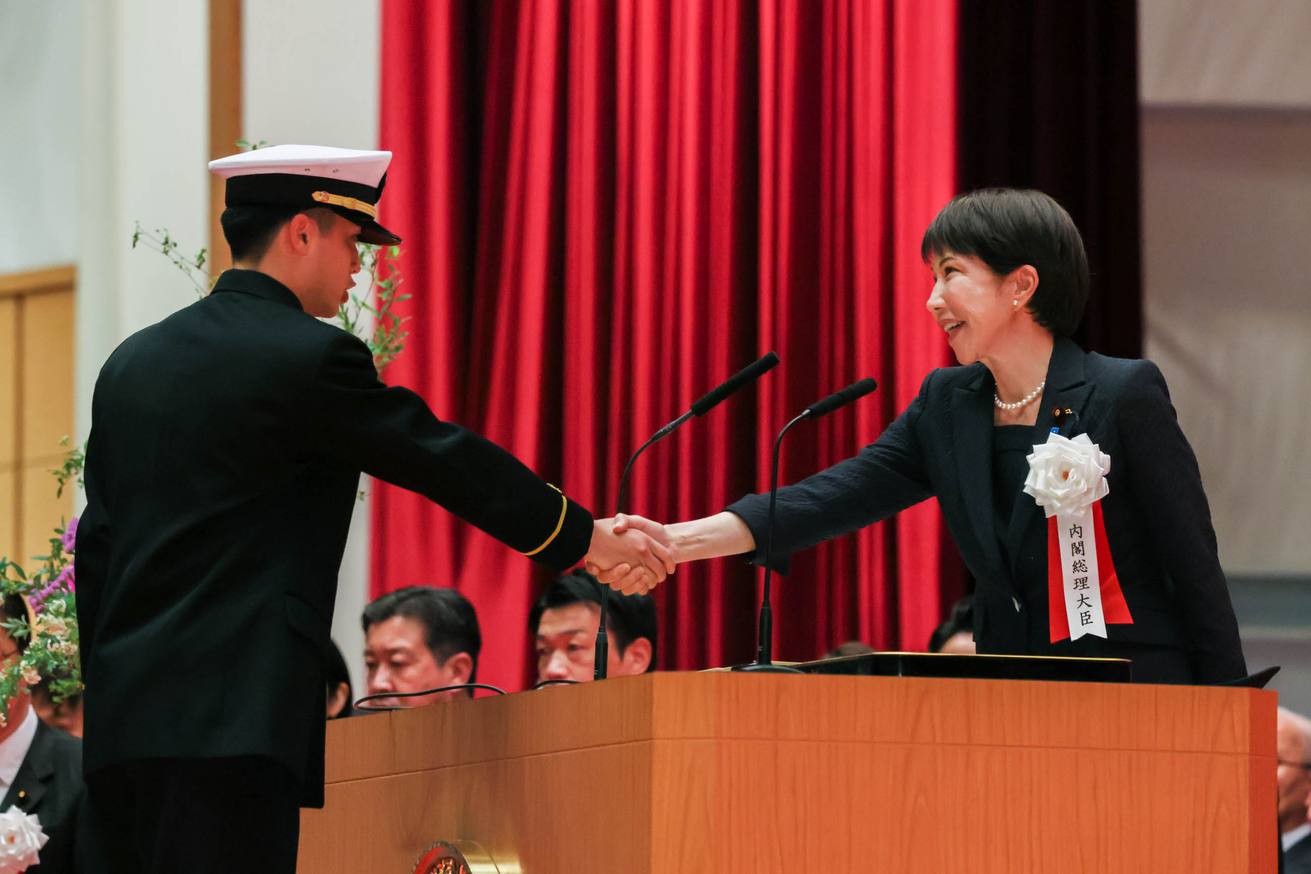 Prime Minister Takaichi attending the Appointment and Oath-taking Ceremony (4)