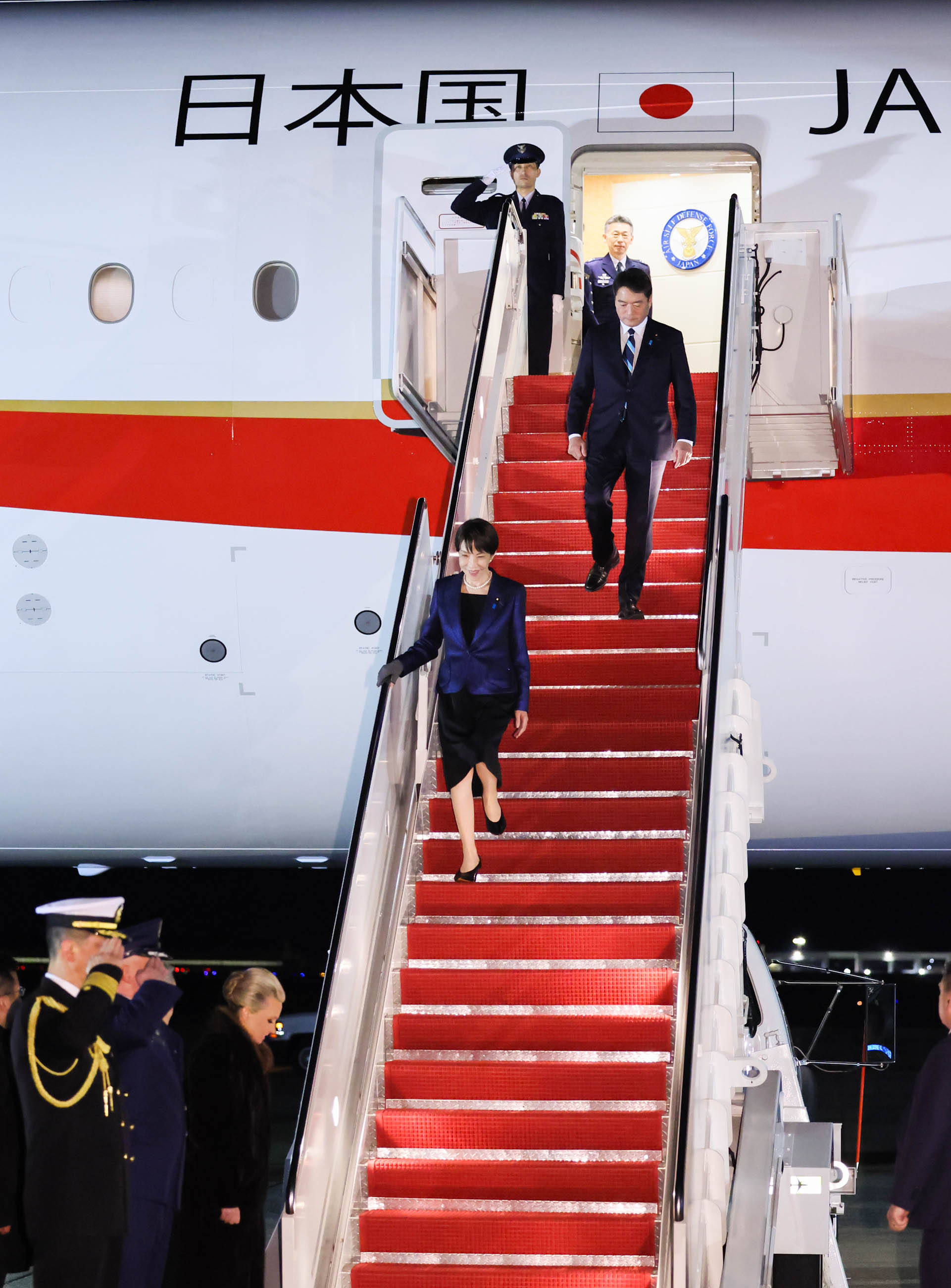 Prime Minister Takaichi arriving in the United States (3)