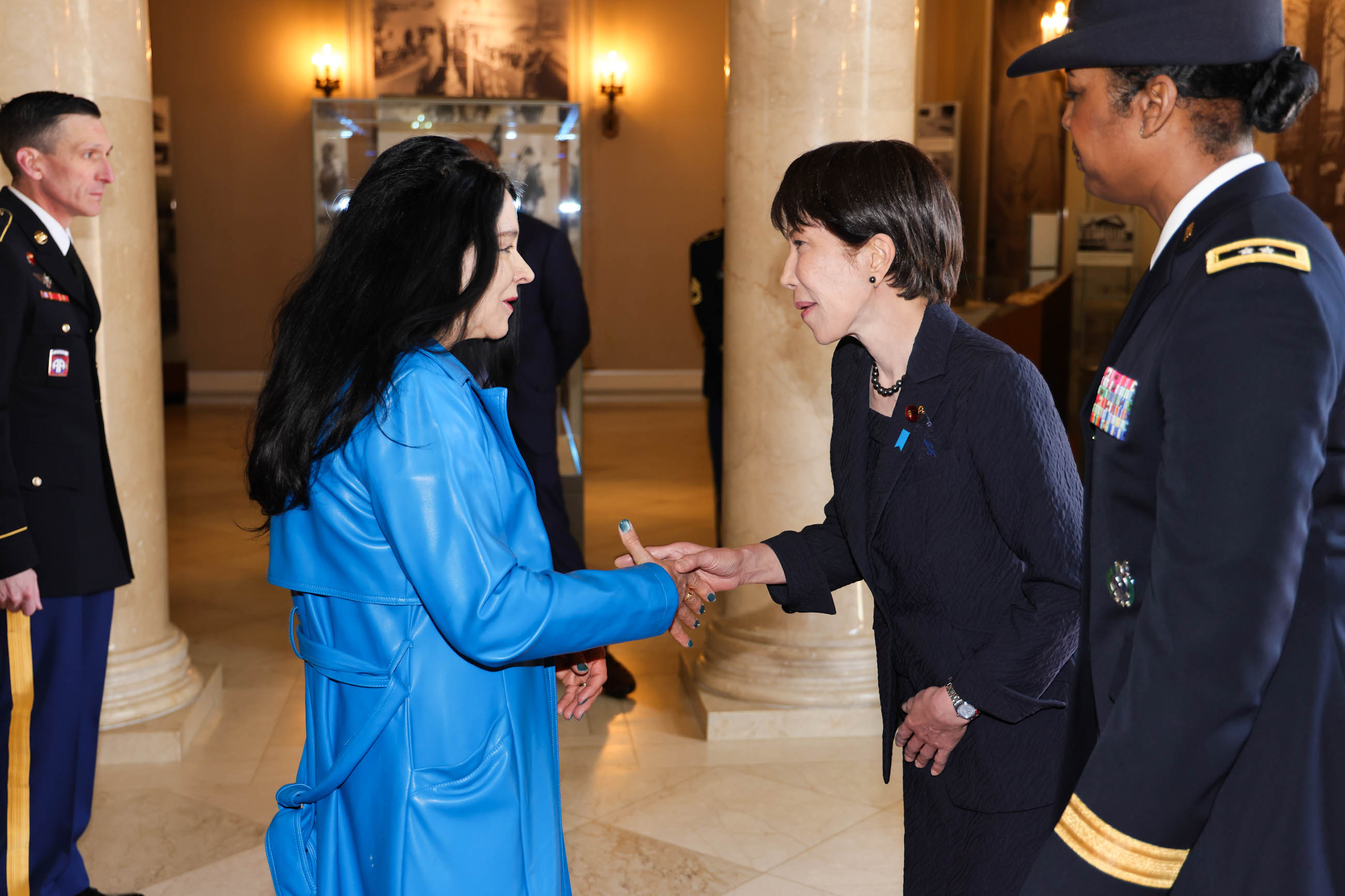 Prime Minister Takaichi visiting Arlington National Cemetery (9)