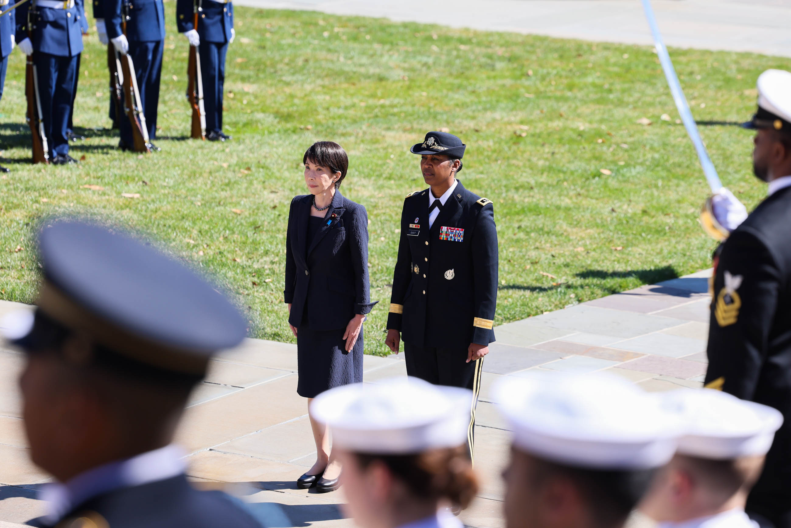 Prime Minister Takaichi visiting Arlington National Cemetery (5)
