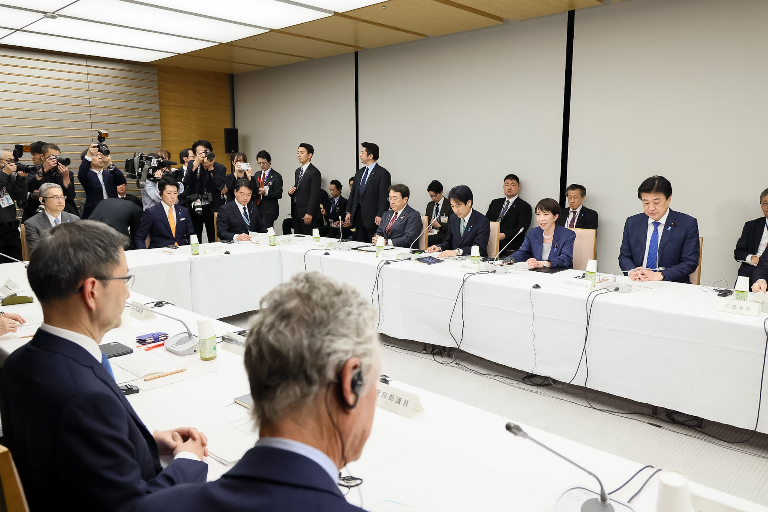 Prime Minister Takaichi delivering remarks (3)