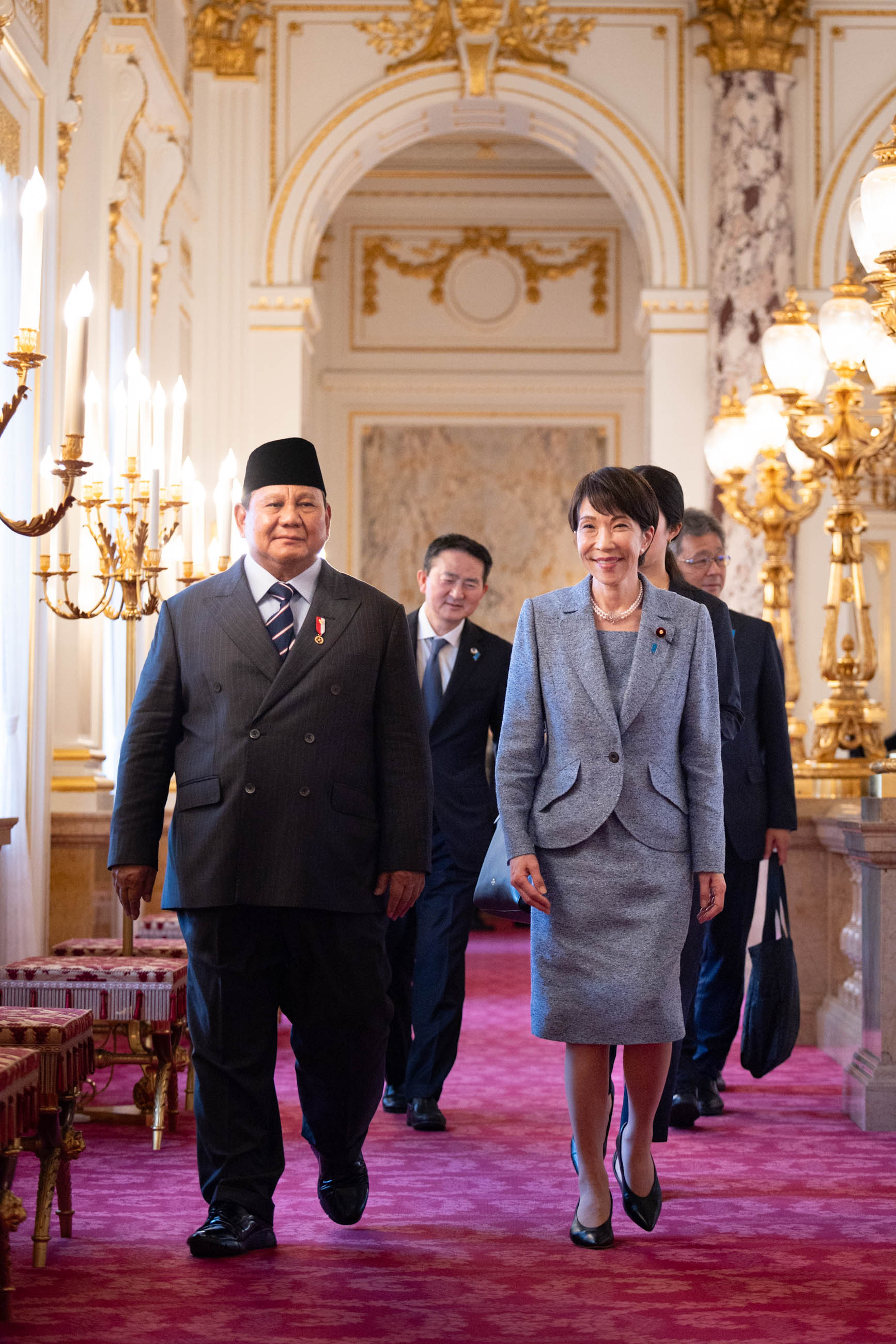 Prime Minister Takaichi seeing off President Prabowo (1)