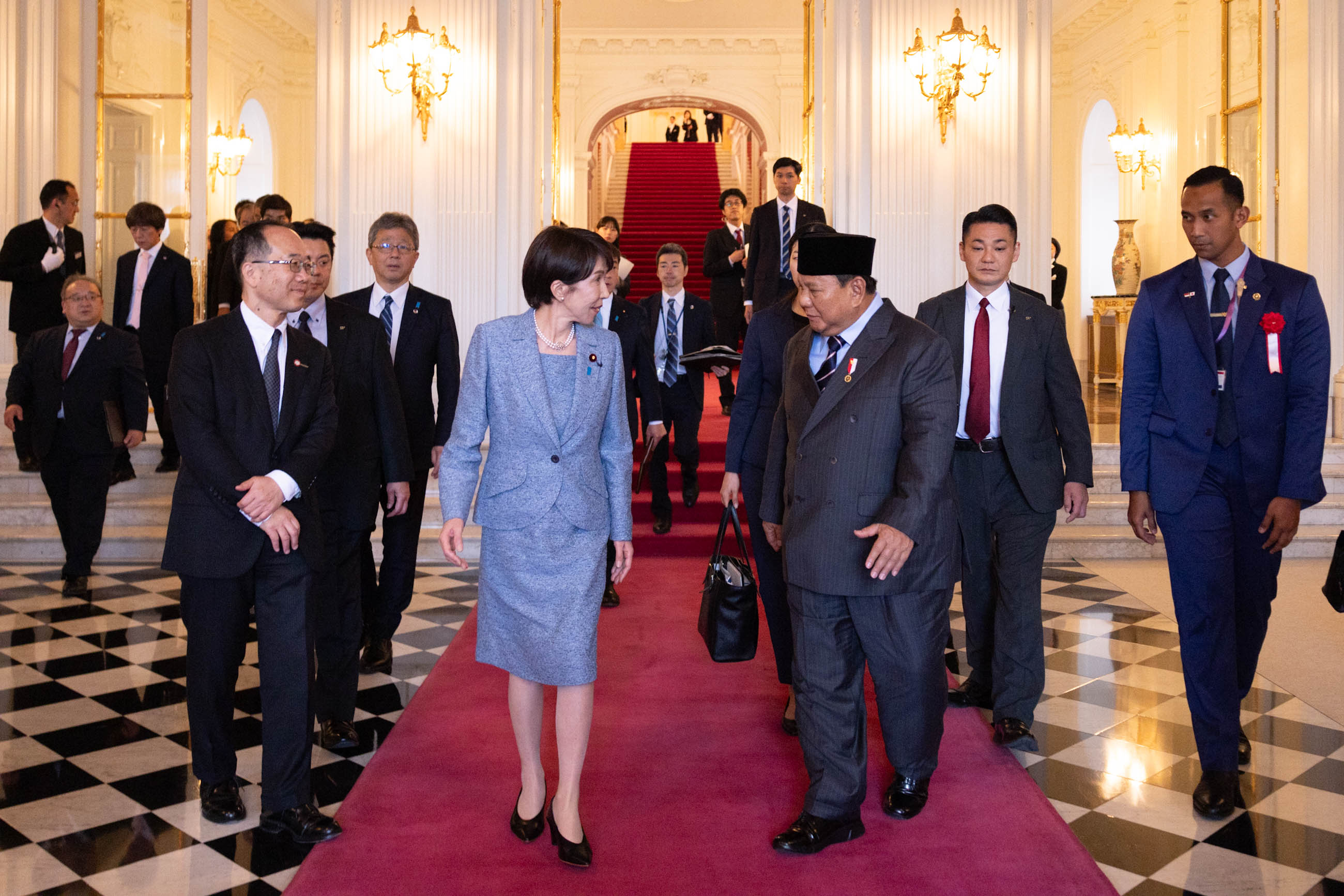 Prime Minister Takaichi seeing off President Prabowo (2)