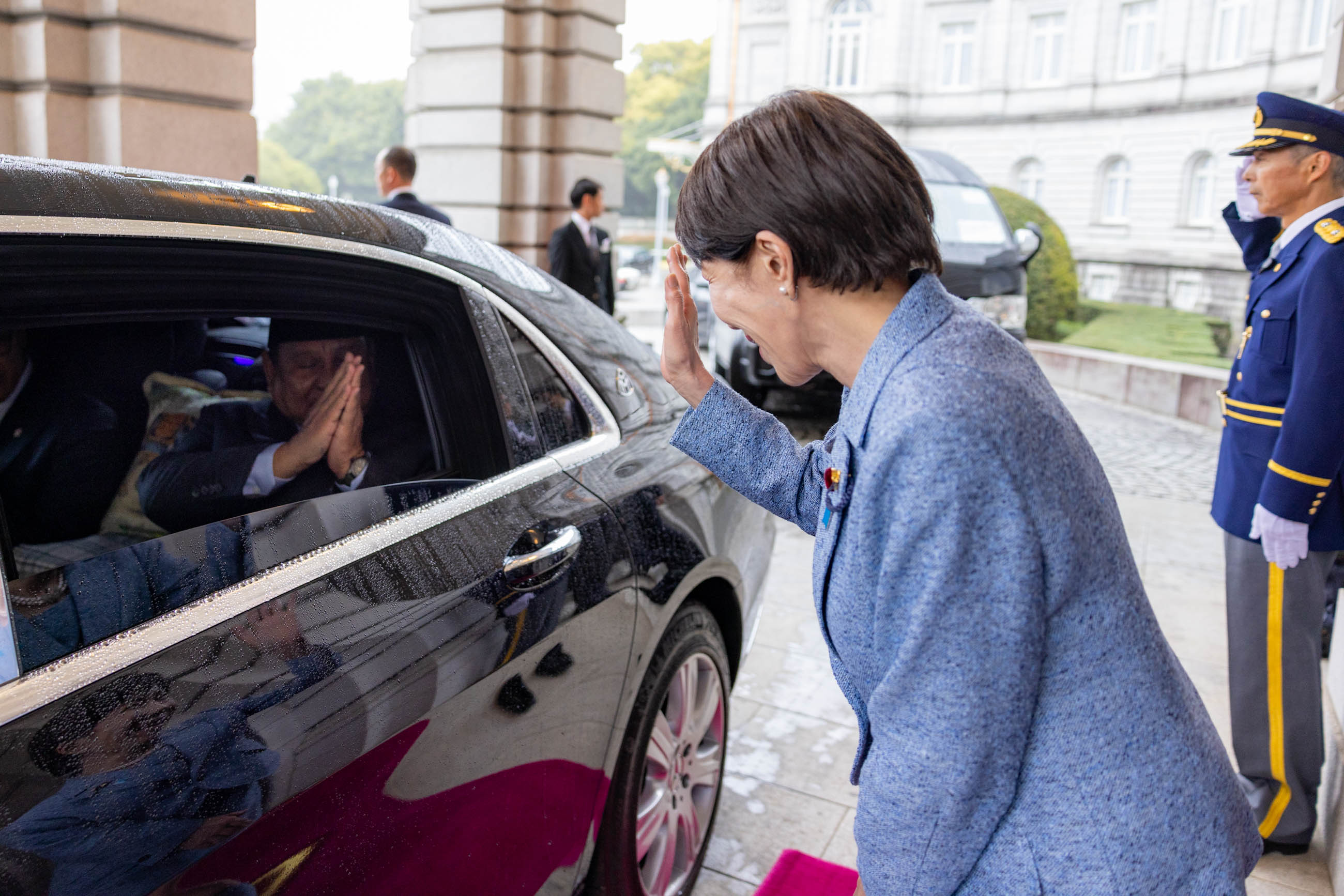 Prime Minister Takaichi seeing off President Prabowo (3)