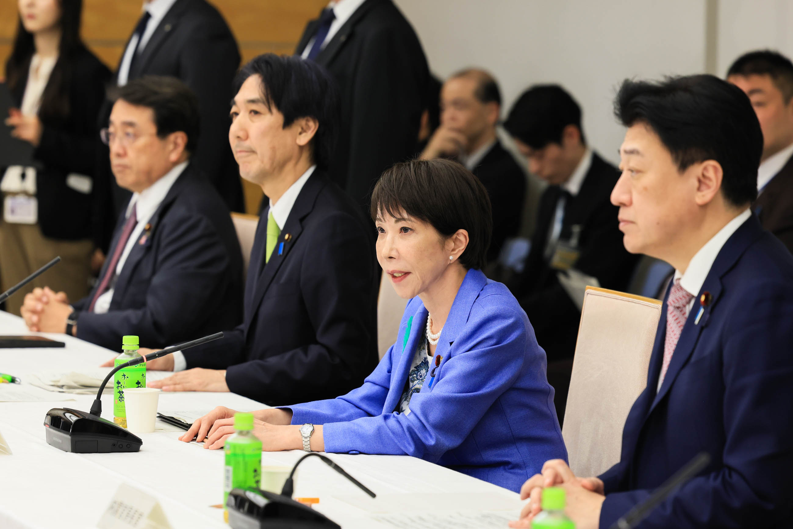 Prime Minister Takaichi wraps up the meeting (1)
